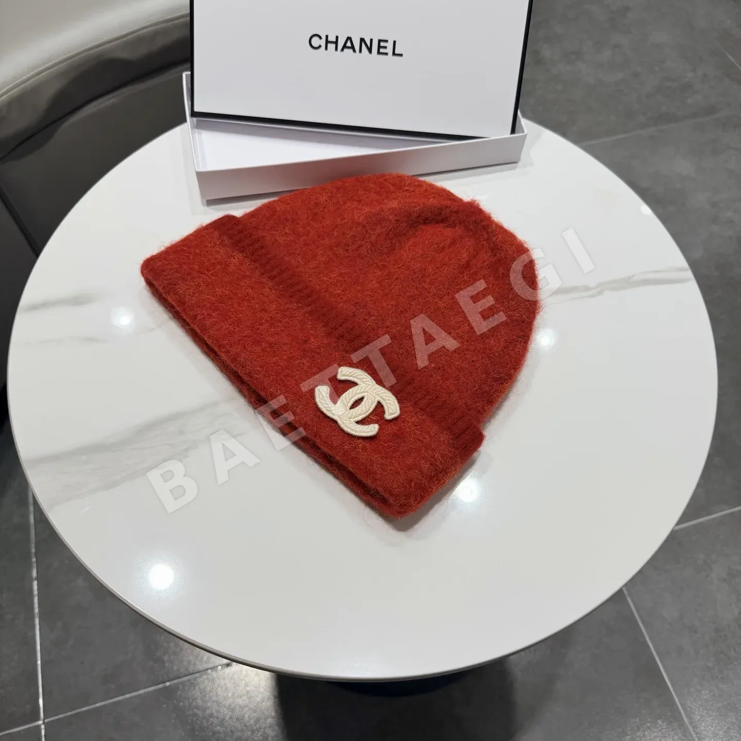 샤넬 니트 비니 모자 상세 이미지 2