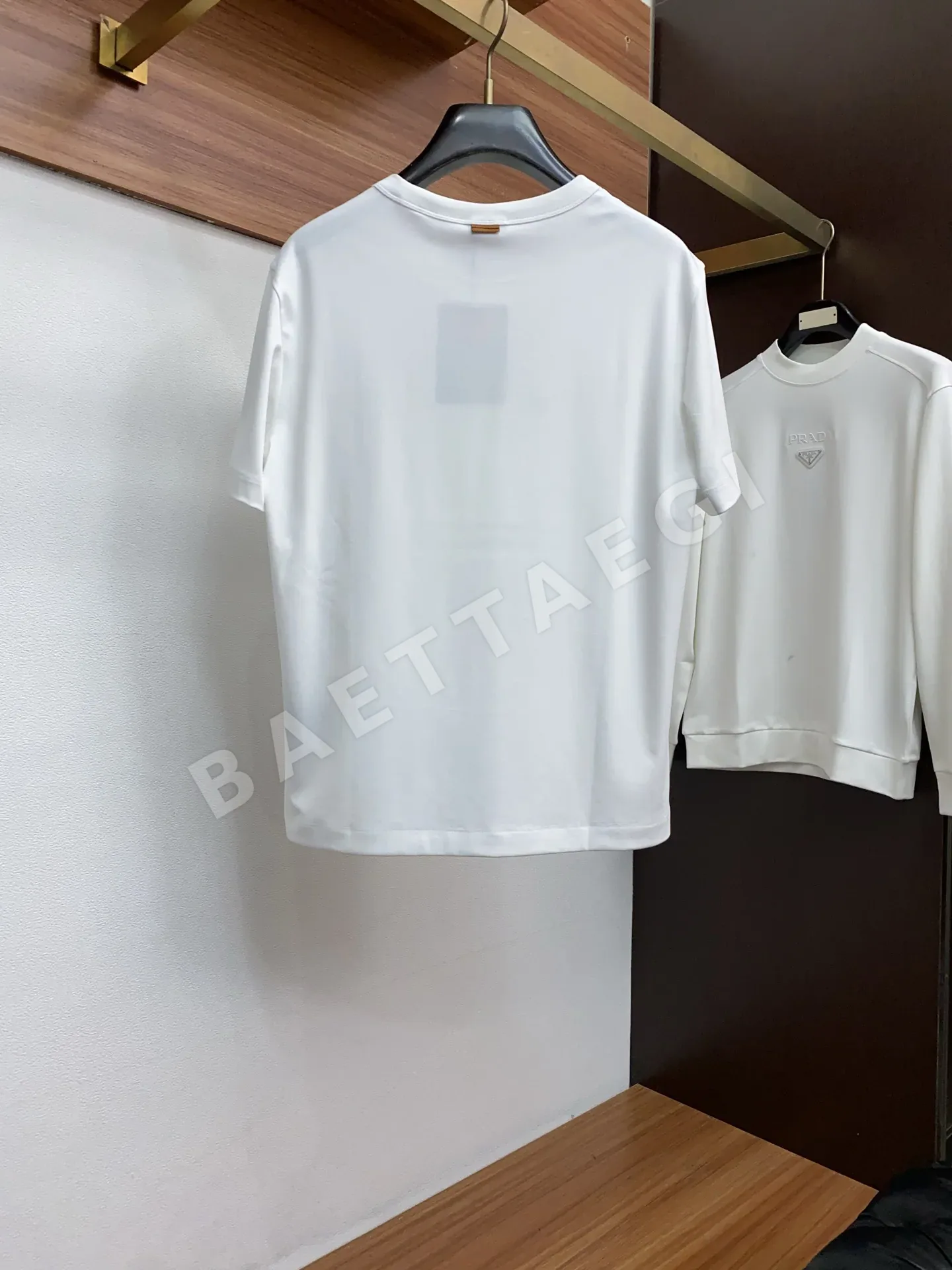 제냐 남성 면 크루넥 반팔 티셔츠 상세 이미지 9