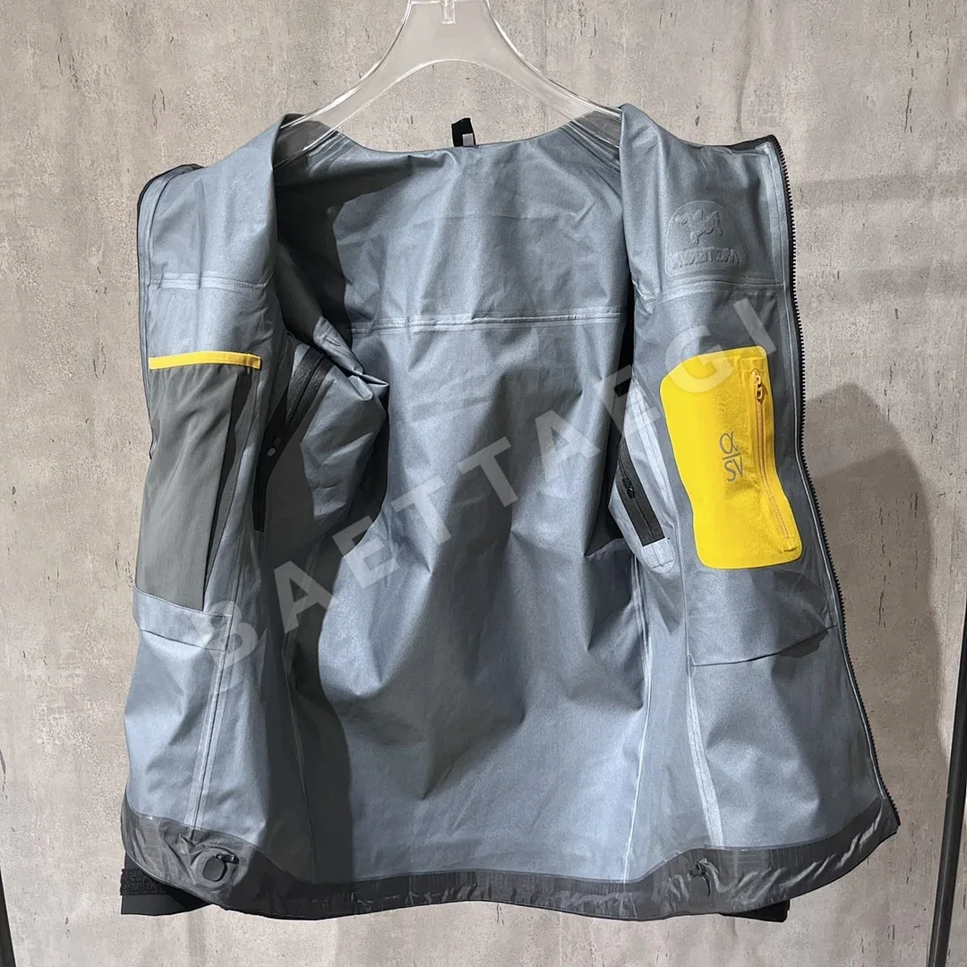 아크테릭스 [TZ] 알파 SV 자켓 6세대 블랙 골드 200130 Arc'teryx Alpha SV Jacket 6 24K Black 상세 이미지 10
