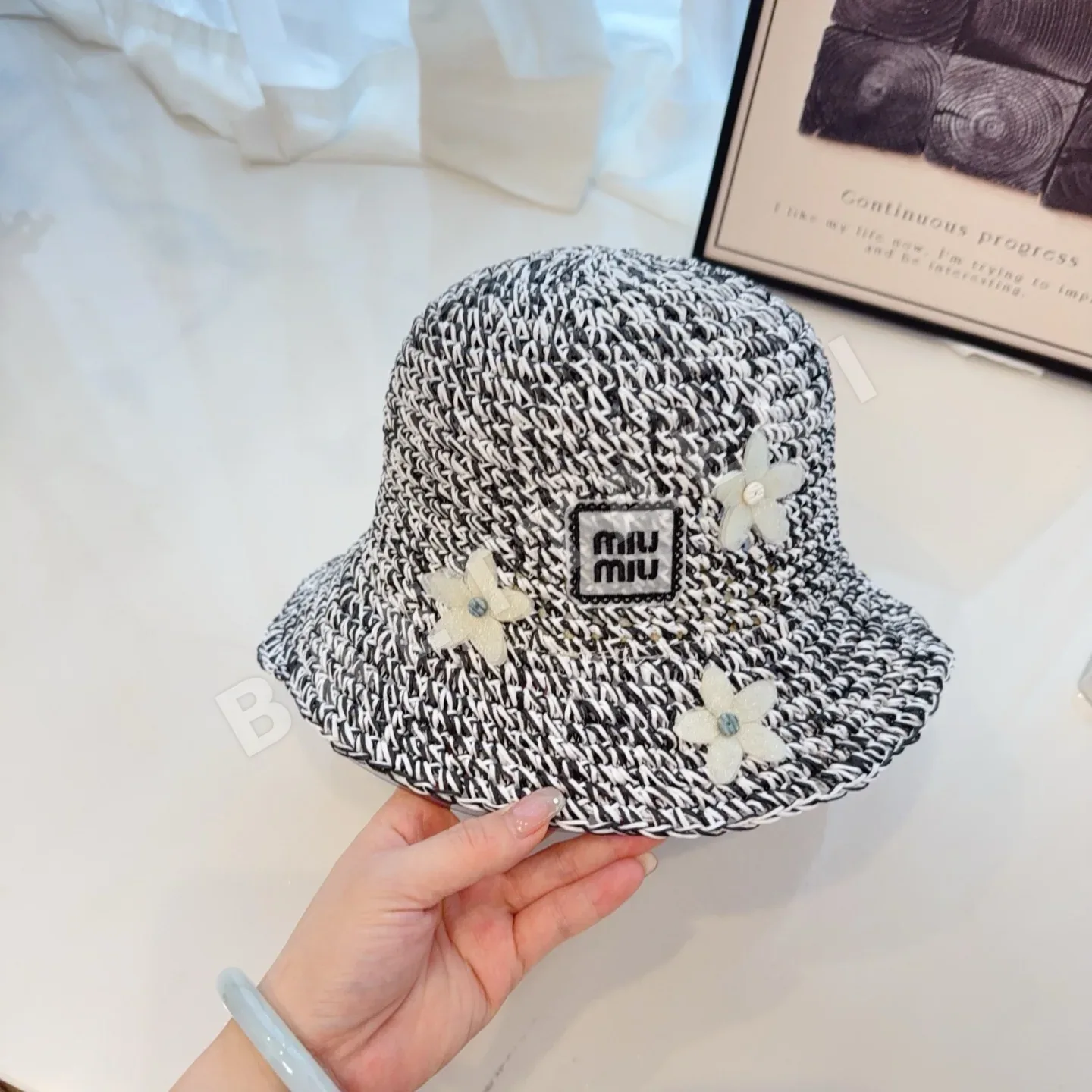 미우미우 모자 81275 Miu Miu Cap 상세 이미지 5