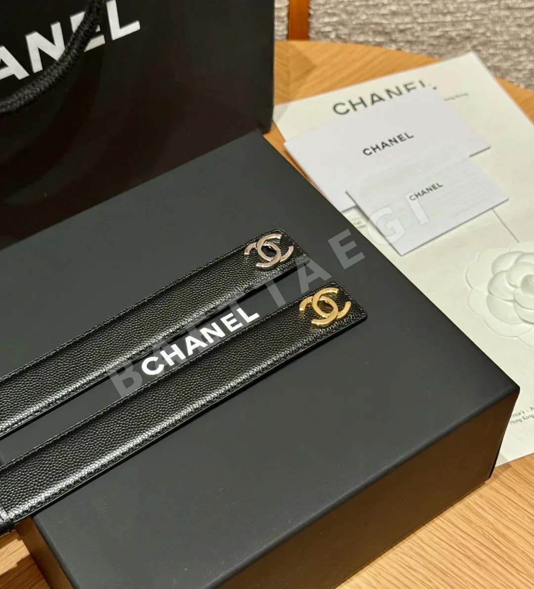 샤넬 송아지가죽 버클 벨트 상세 이미지 6