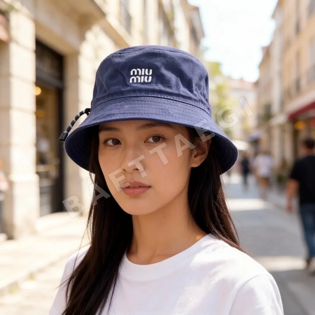 미우미우 캔버스 버킷햇 185853