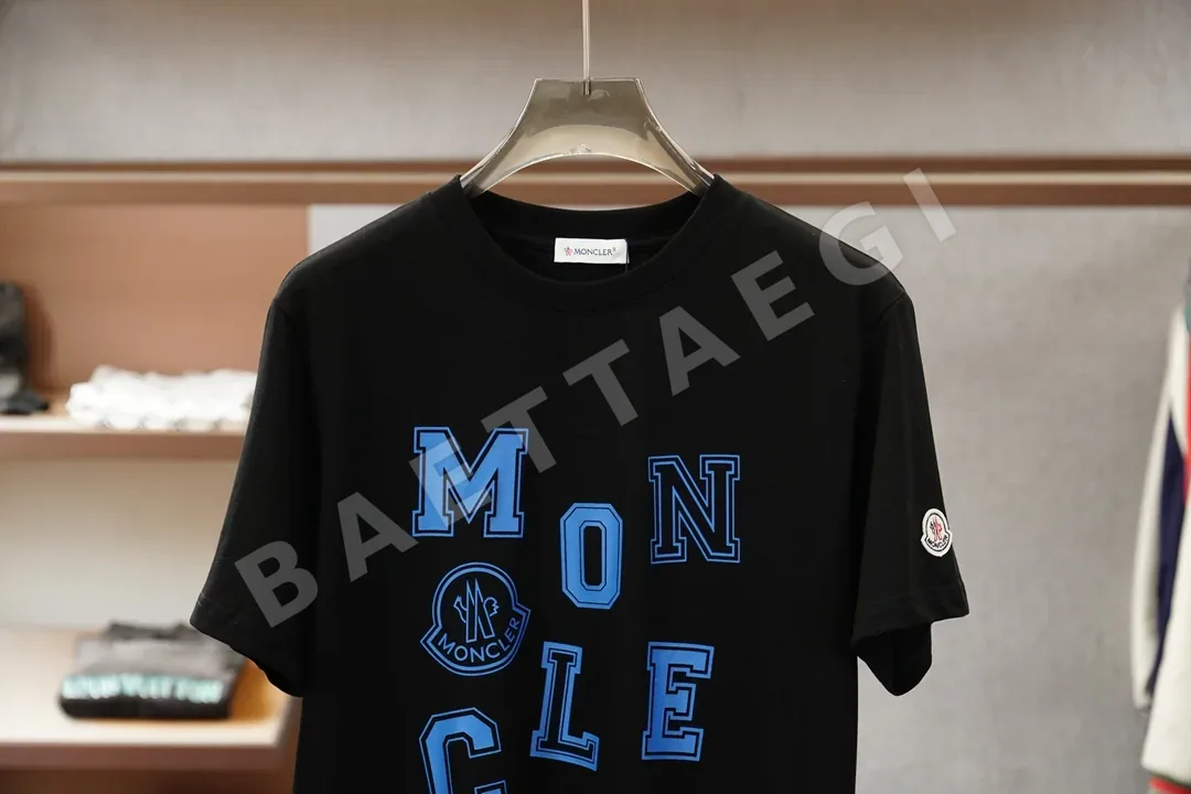 몽클레르 남성 크루넥 반팔 티셔츠 상세 이미지 4