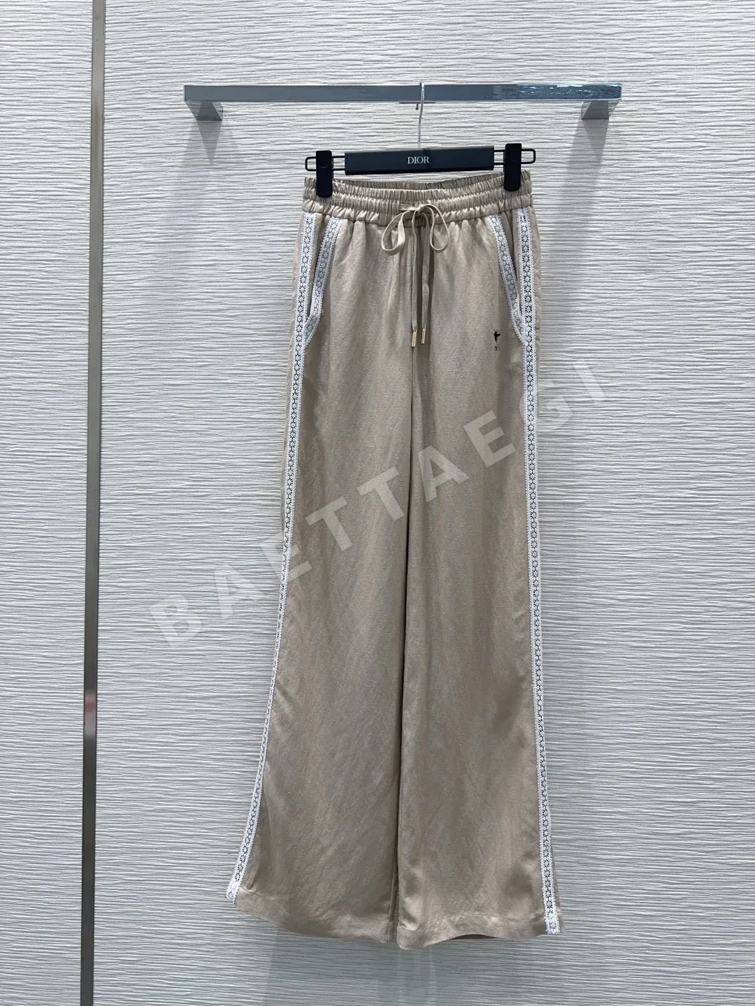 디올 린넨 여성 바지