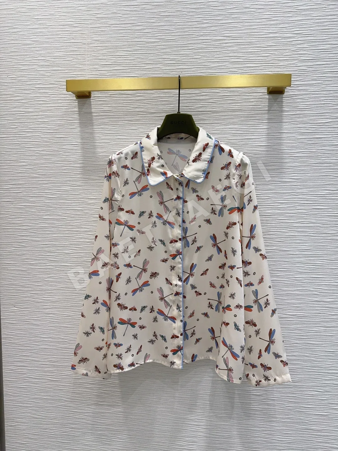 구찌 실크 셔츠 여성용 91395