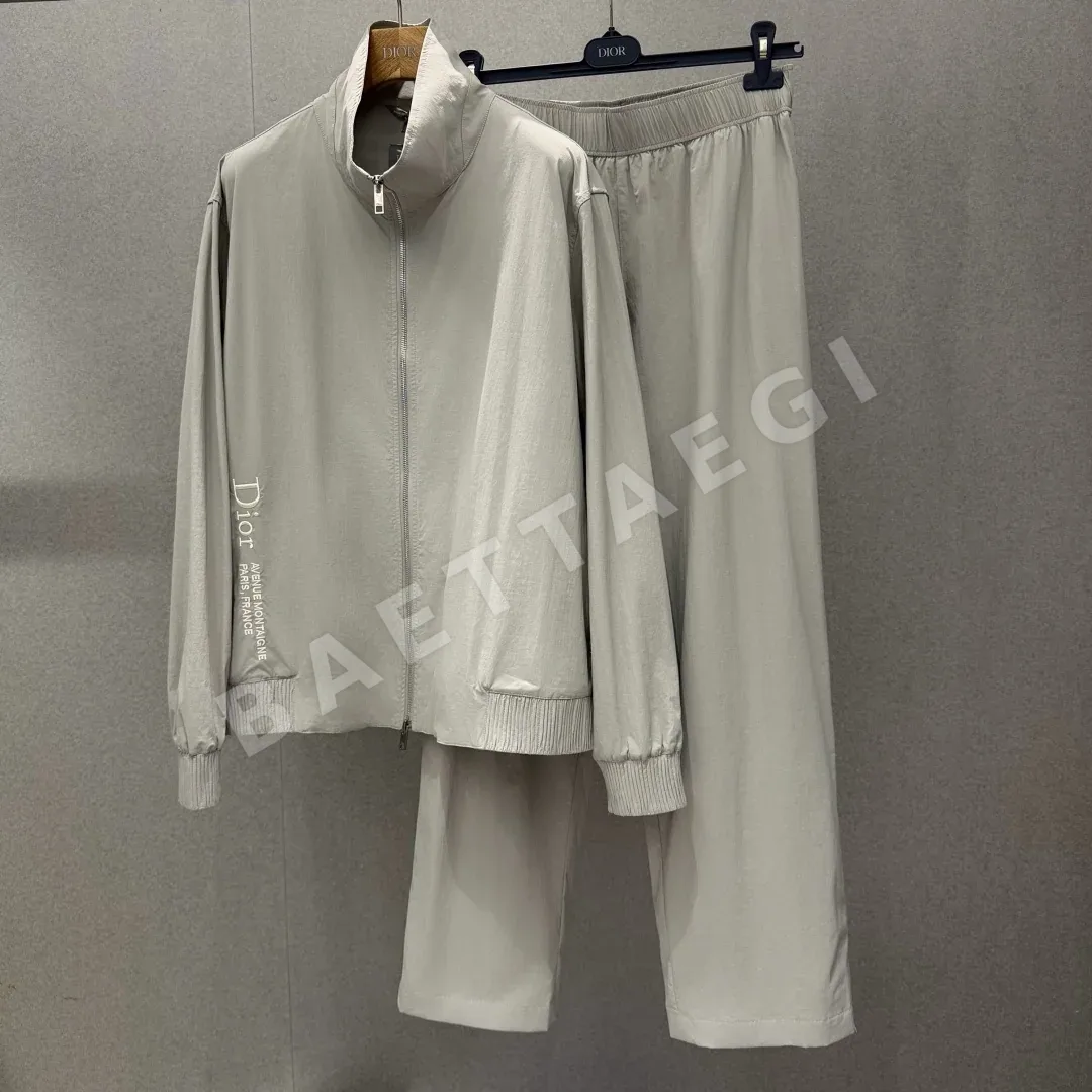 디올 방풍 자수 스탠드 카라 자켓 상세 이미지 5