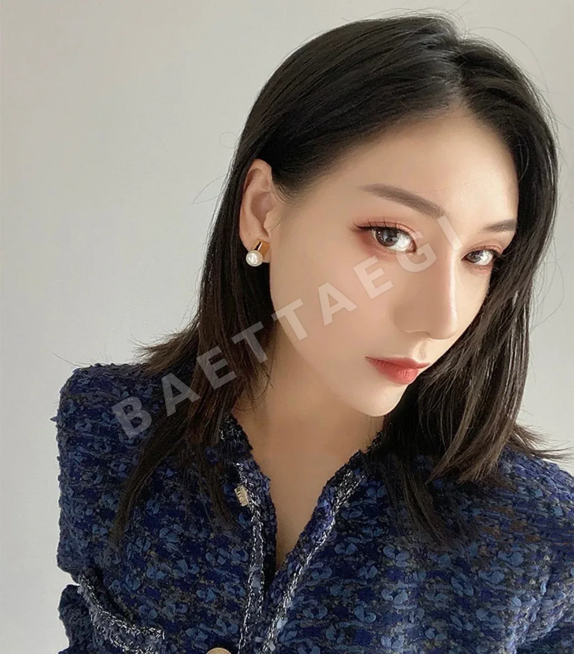 셀린느 C 메탈 비즈 스터드 귀걸이 상세 이미지 3