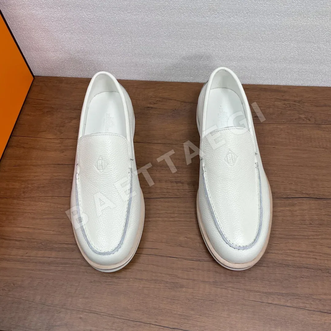 에르메스 H 장식 가죽 남성 로퍼 상세 이미지 2