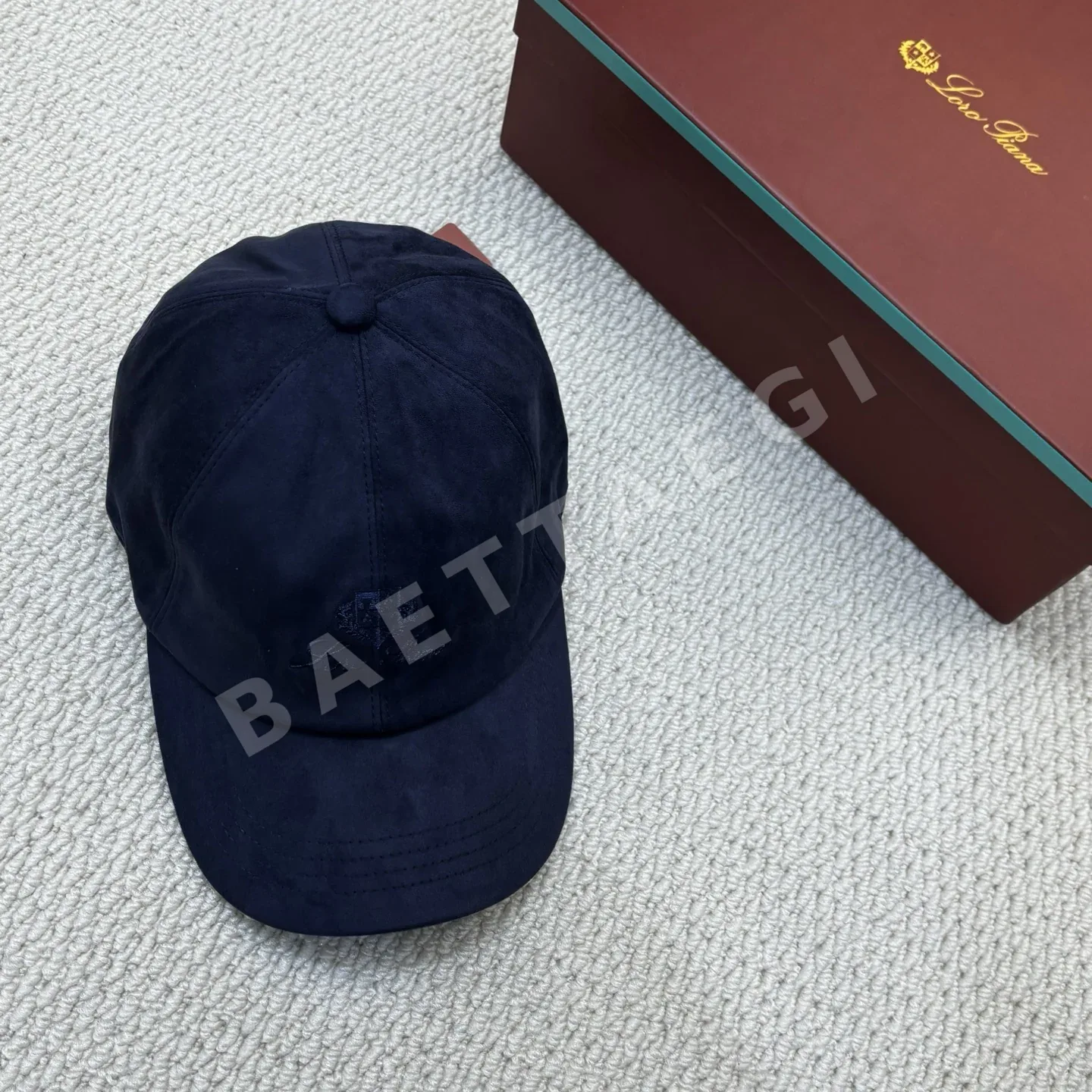 로로피아나 스웨이드 야구모자 118683
