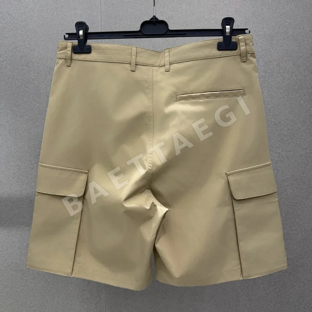 디올 면 카고 남성 반바지 상세 이미지 2