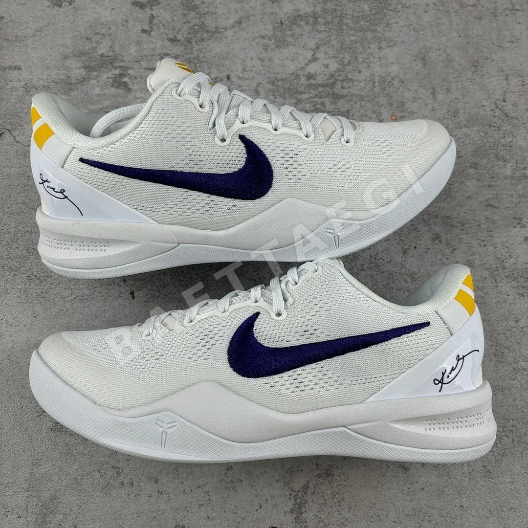 나이키 [GX] 코비 8 프로트로 화이트 퍼플 HF9550-100 201380 Nike Kobe 8 Protro Lakers Home ZK8 상세 이미지 9