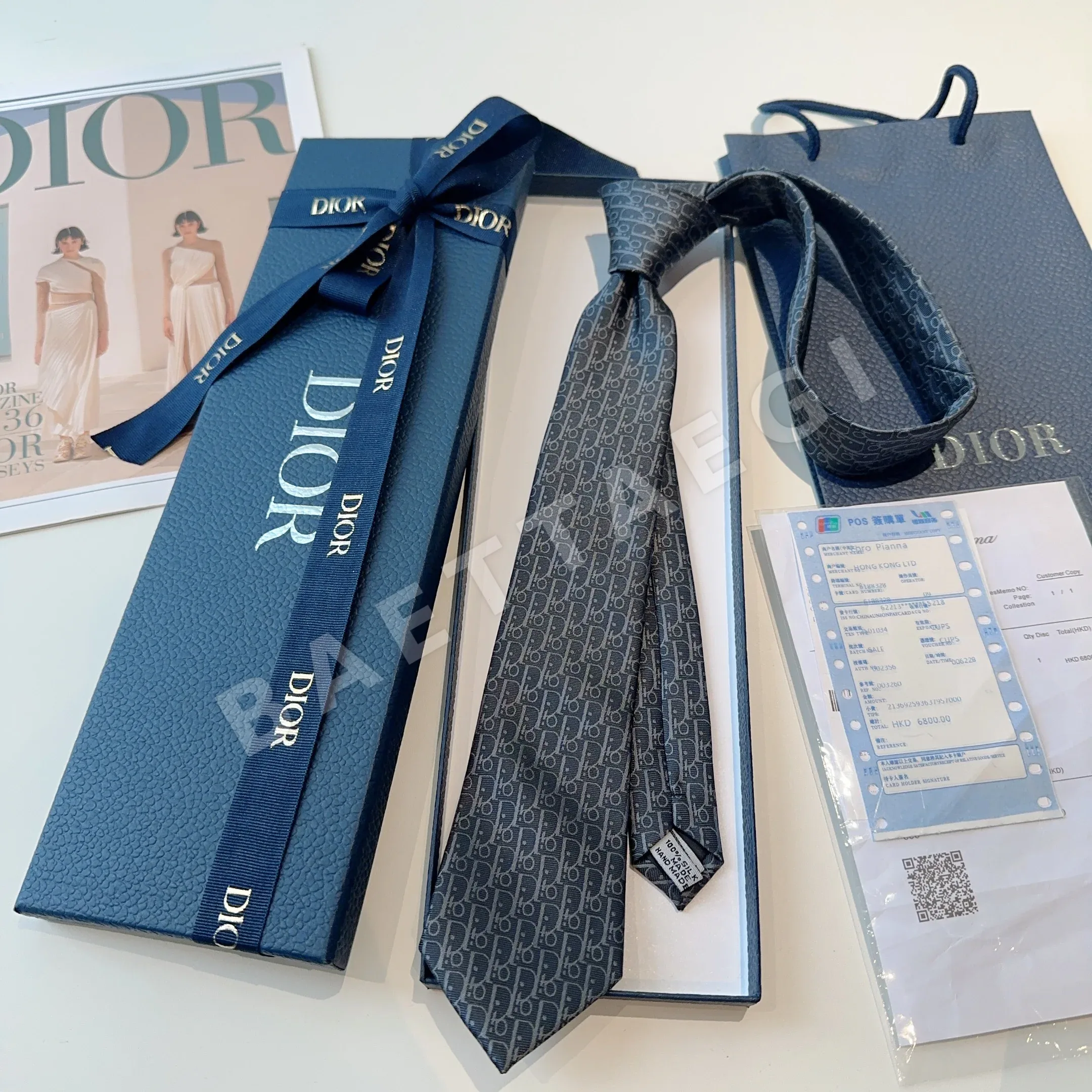 디올 넥타이 89584 Dior Accessories 상세 이미지 15