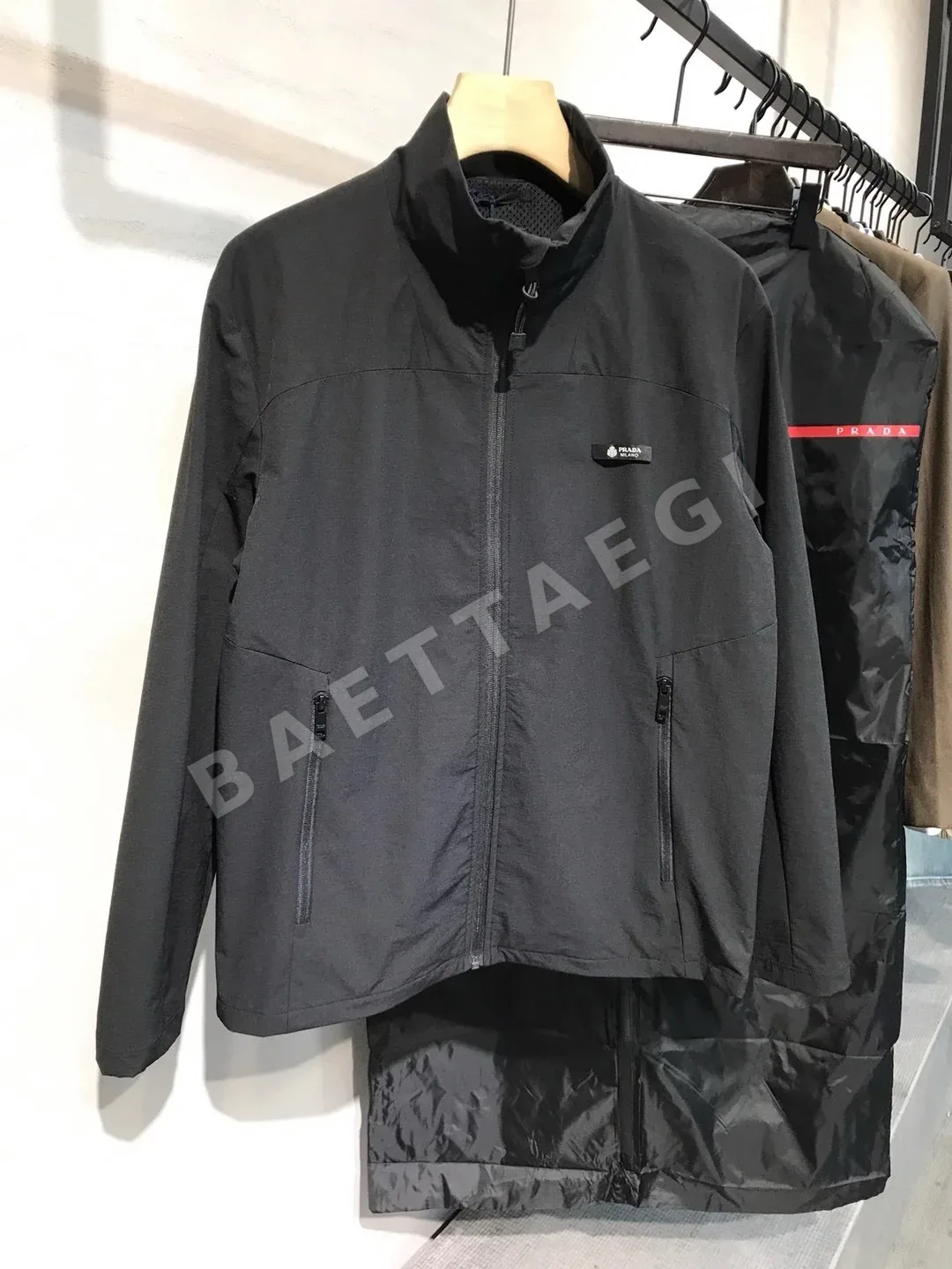 프라다 블랙나이트 재킷 19439 Prada