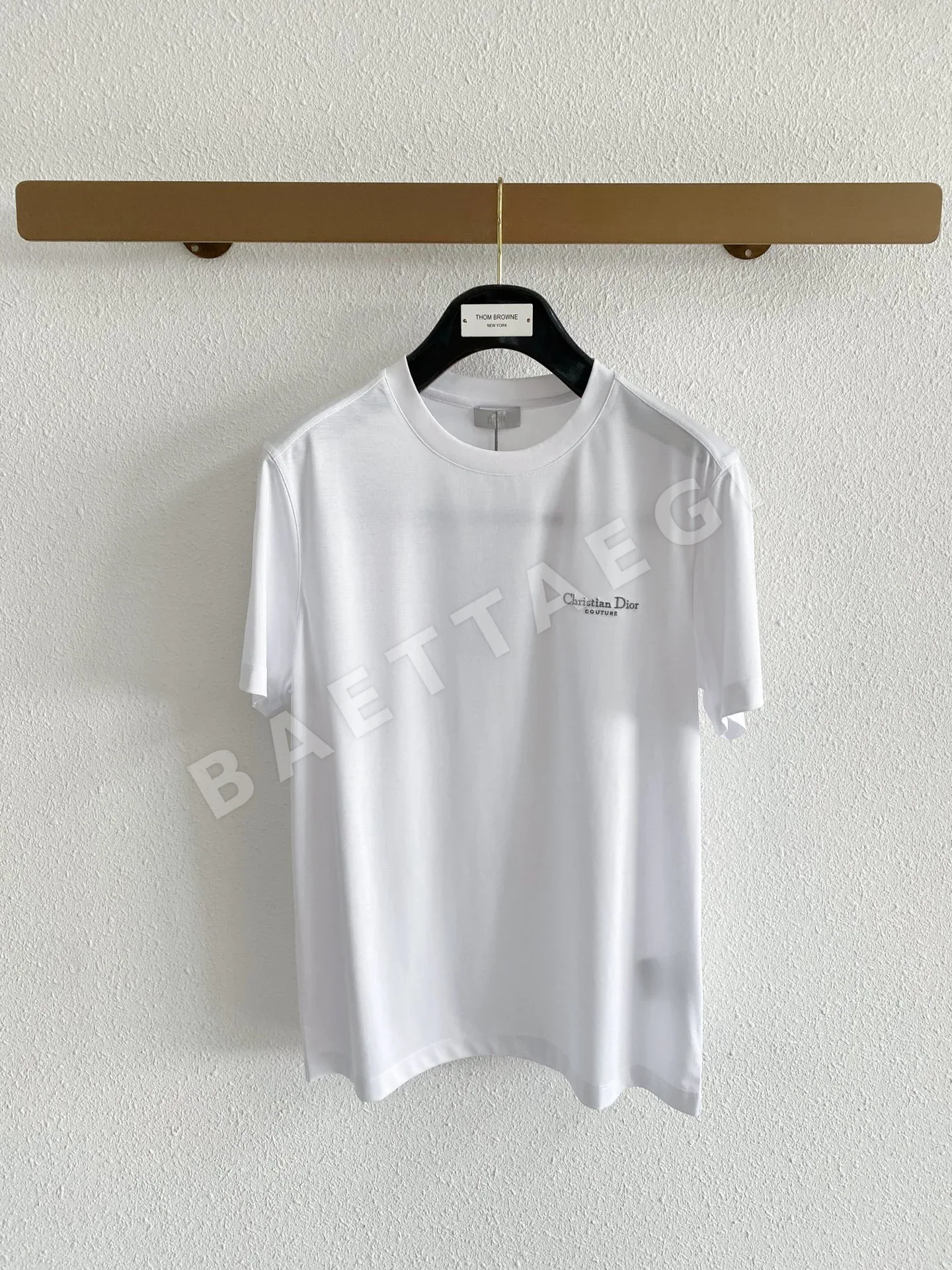 디올 남성 라운드넥 반팔 티셔츠 165526