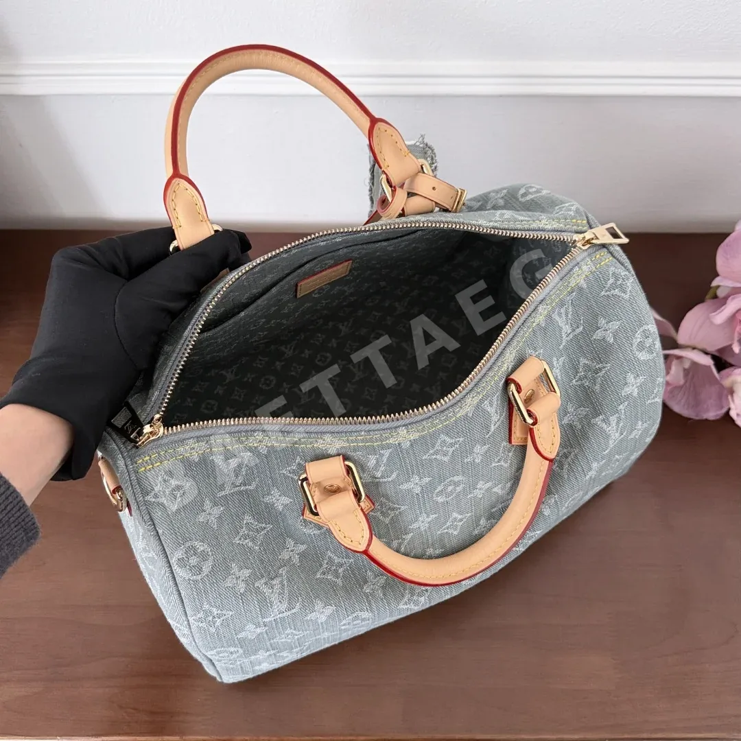 루이비통 스피디 30 그레이 데님 M13344 가방 상세 이미지 9