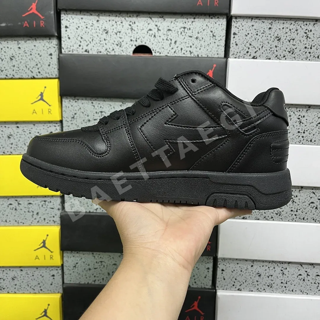 오프화이트 [YC/3A] 아웃 오브 오피스 OOO 로우 탑스 올블랙 202435 Off White Out Of Office OOO Low 상세 이미지 3