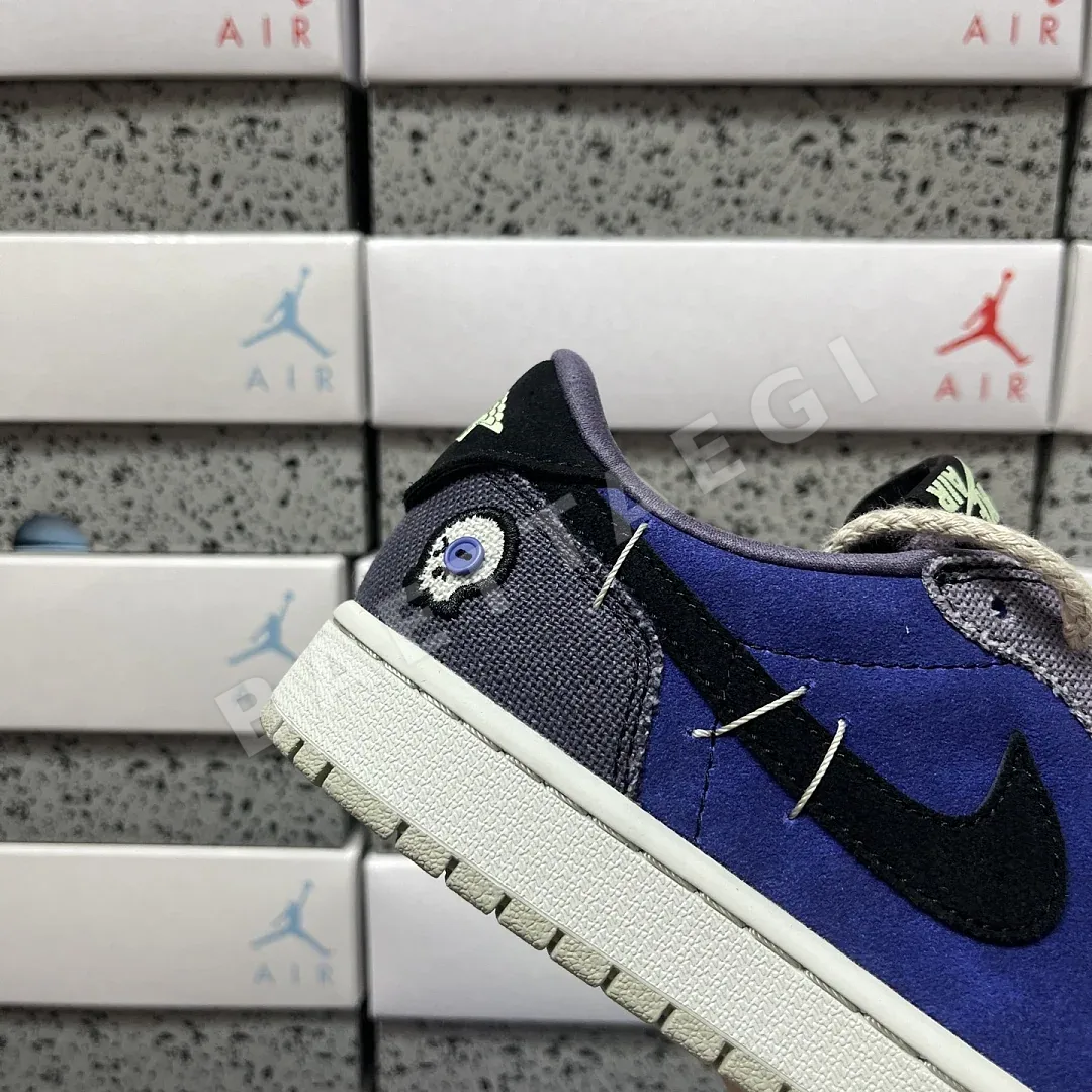 나이키 [PK] 조던 1 레트로 로우 OG 블루 IH2309-500 201960 Nike Jordan 1 Retro Low OG Zion 상세 이미지 4
