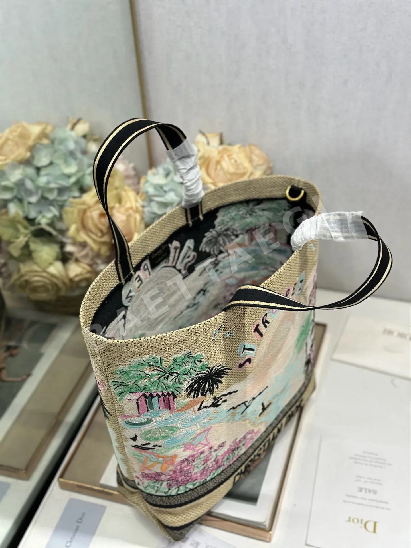 디올 시티 포스트카드 토트백 상세 이미지 6