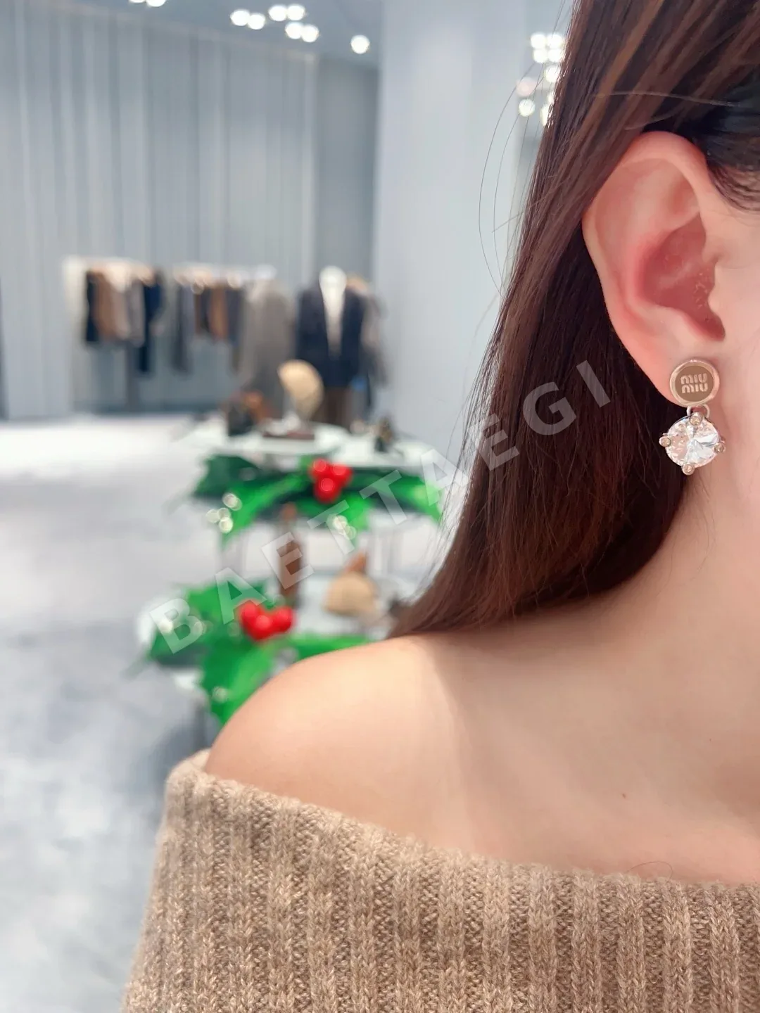 미우미우 귀걸이 61097 Miu Miu Earrings 상세 이미지 3