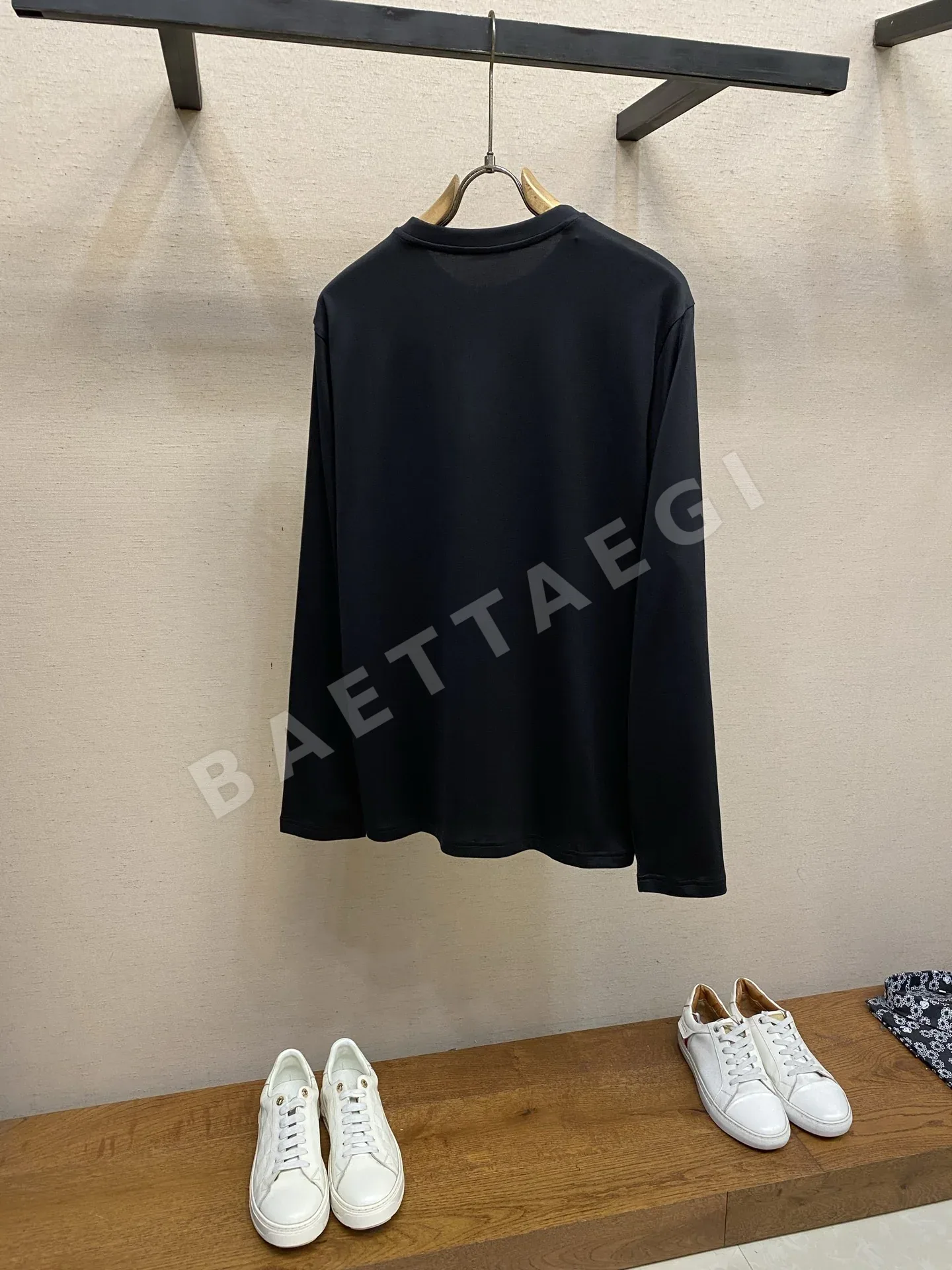 디올 오버사이즈 유니섹스 긴팔 티셔츠 상세 이미지 2