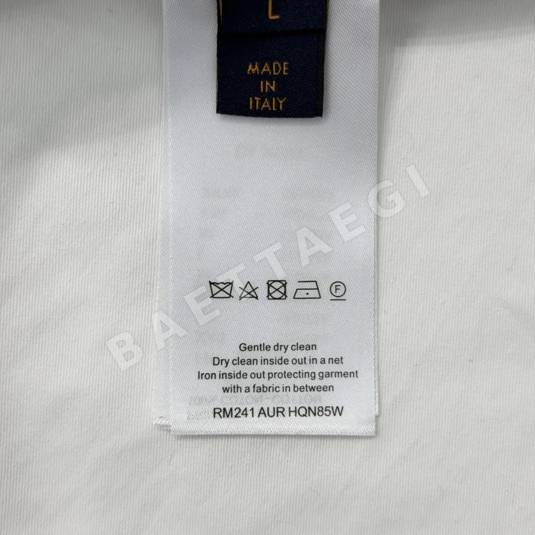루이비통 모노그램 엠보싱 긴팔 셔츠 상세 이미지 9