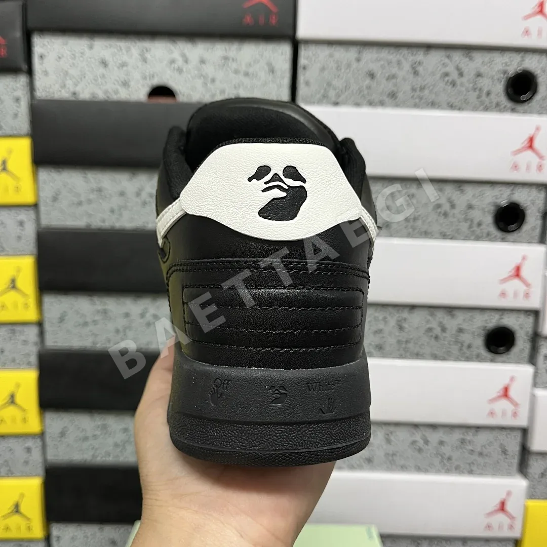 오프화이트 [YC/3A] 아웃 오브 오피스 OOO 로우 탑스 블랙 화이트 202436 Off White Out Of Office OOO Low 상세 이미지 4