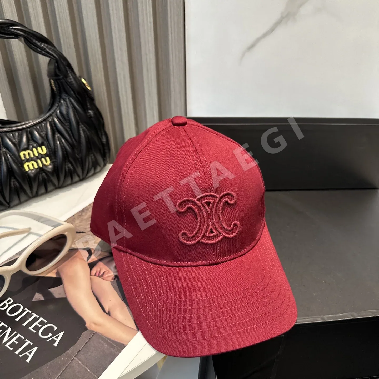 셀린느 레터링 베이스볼 모자 상세 이미지 8