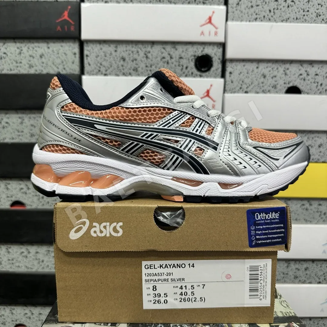 아식스 [LZ] 젤 카야노 14 1203A537-201 200569 Asics Gel-Kayano 14 Sepia Pure Silver