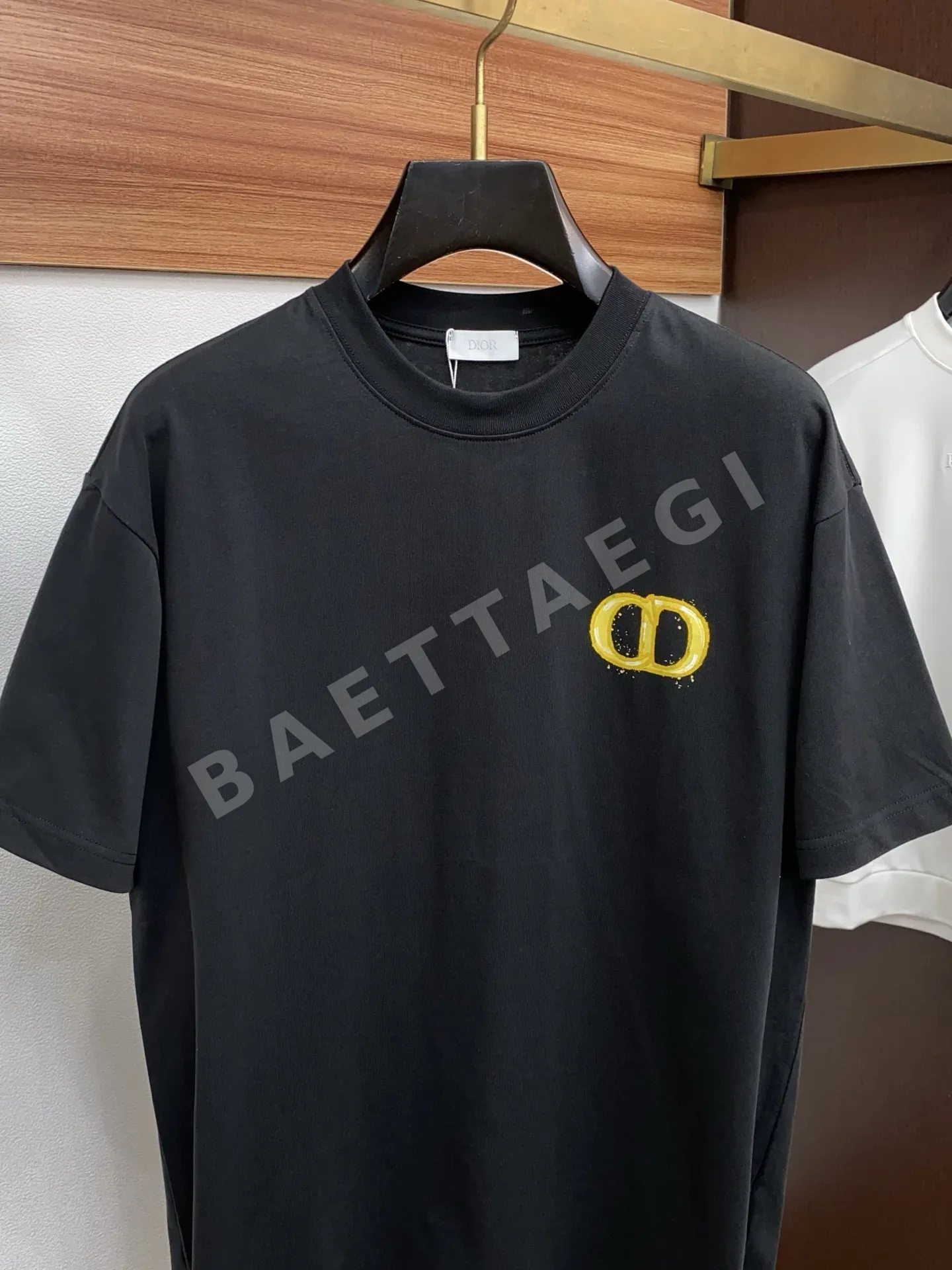디올 크루넥 코튼 반팔 티셔츠 상세 이미지 2