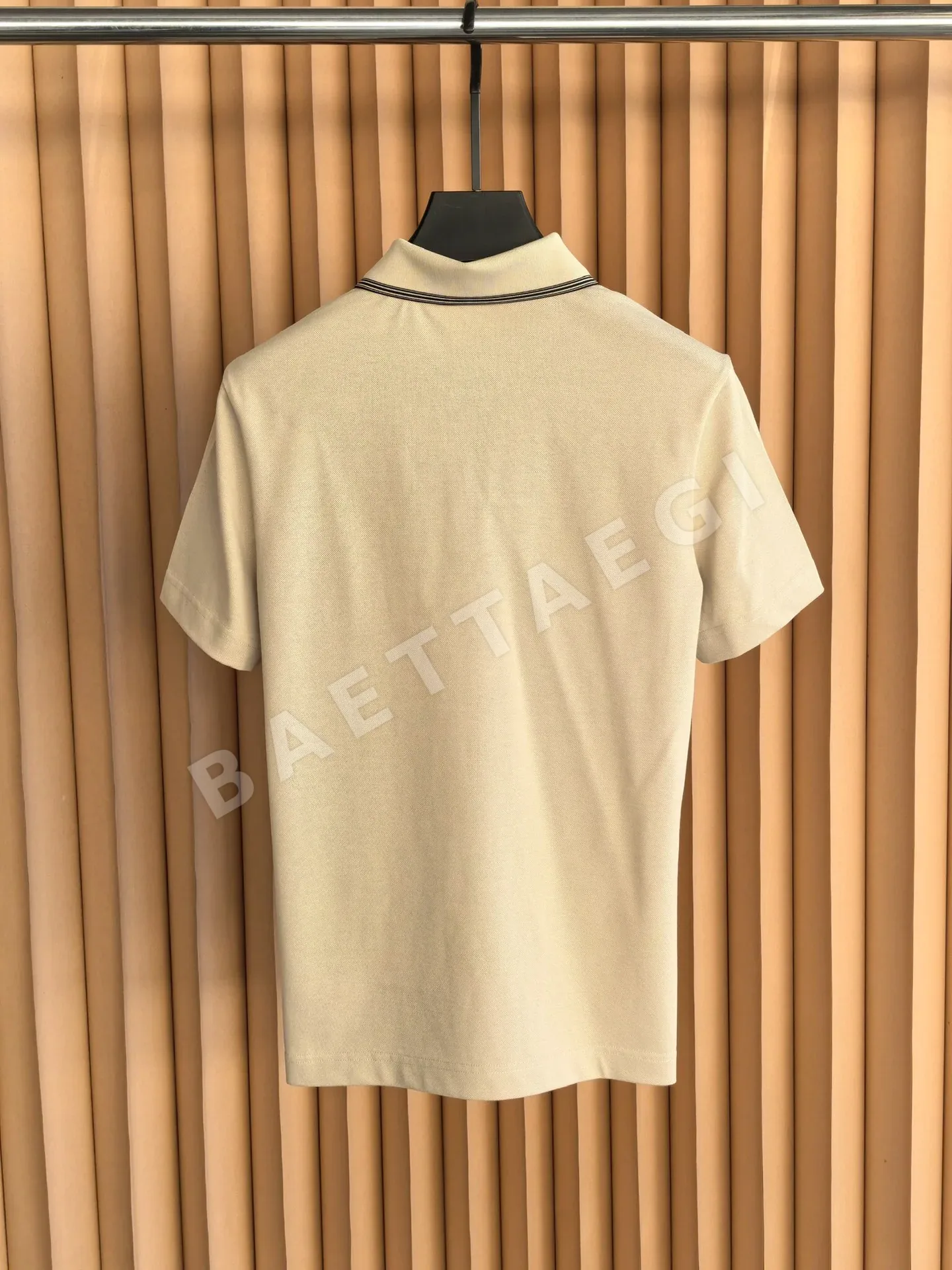 브리오니 울 피케 대비 카라 남성 반팔 티셔츠 상세 이미지 8