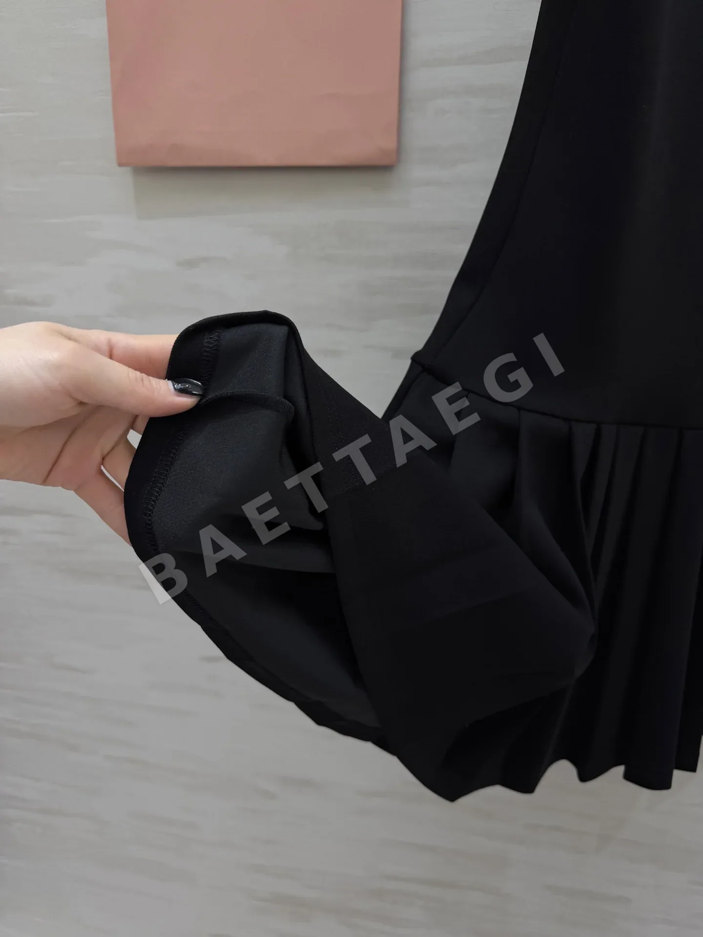 미우미우 프레피 프릴 스커트 원피스 상세 이미지 7
