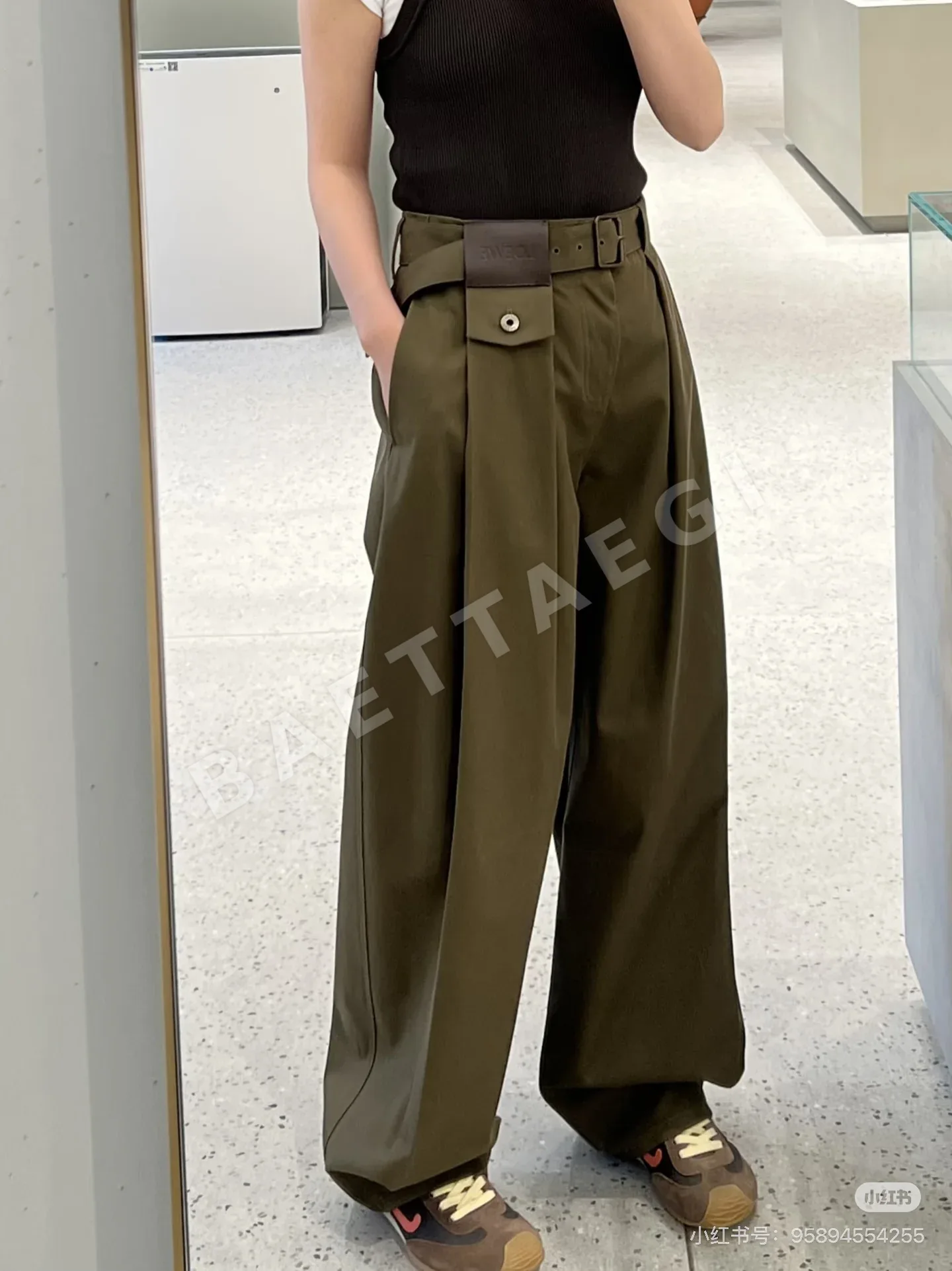 로에베 여성 바지 96710 Loewe Pants 상세 이미지 8