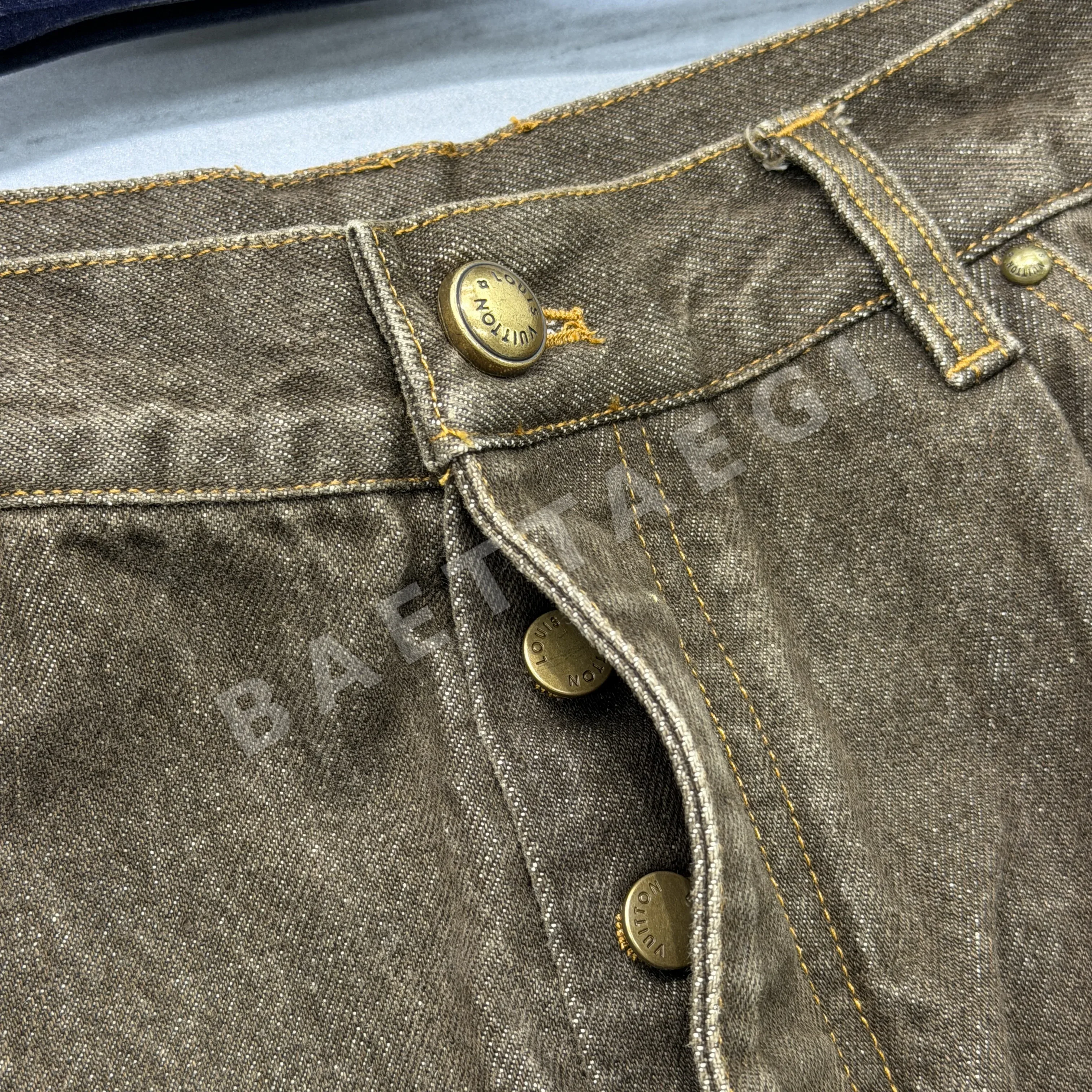 루이비통 SS 워싱 데님 반바지 41409 Louis Vuitton Shorts 상세 이미지 16