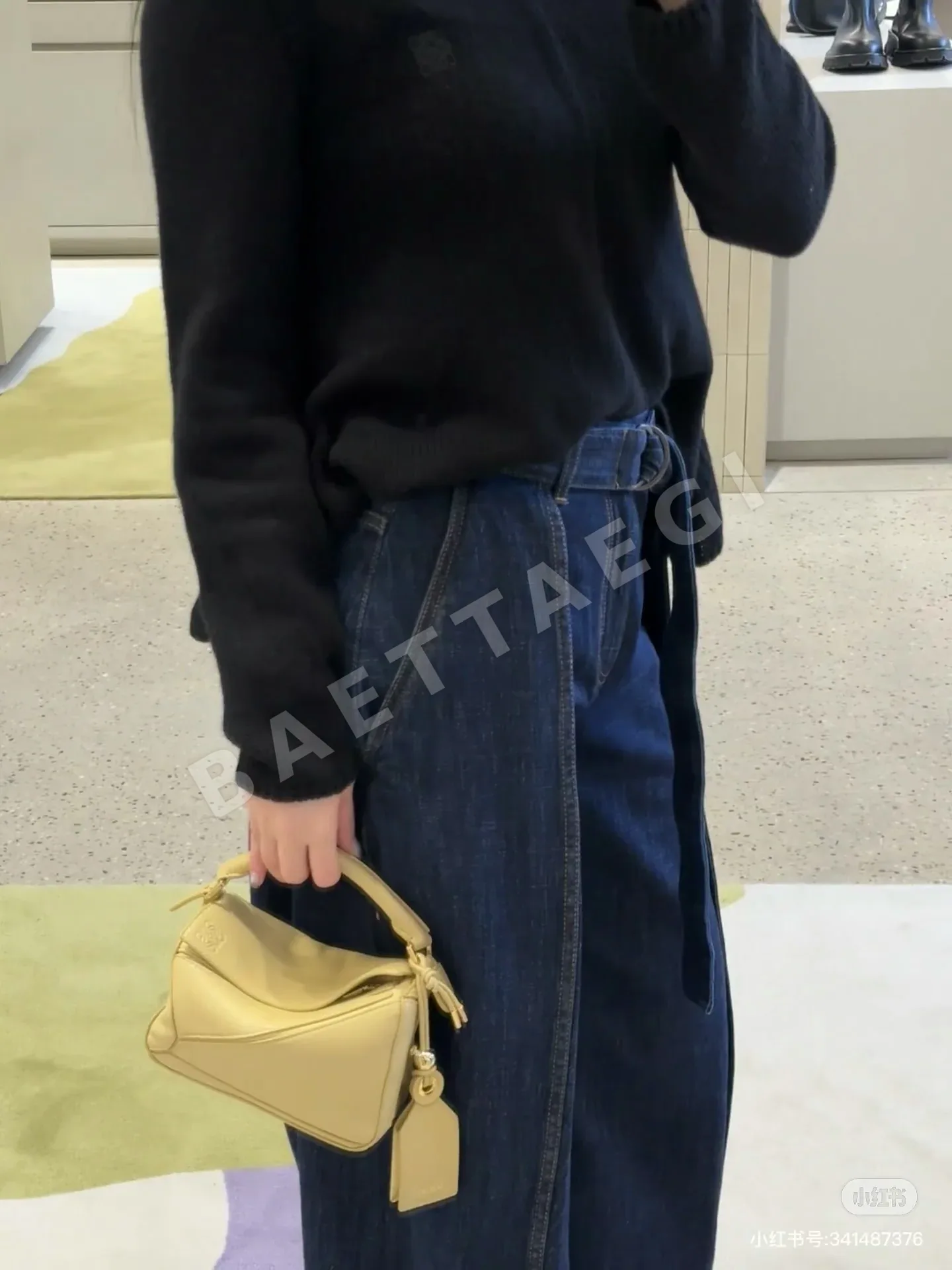 로에베 캐시미어 시스루 니트 가디건 상세 이미지 7