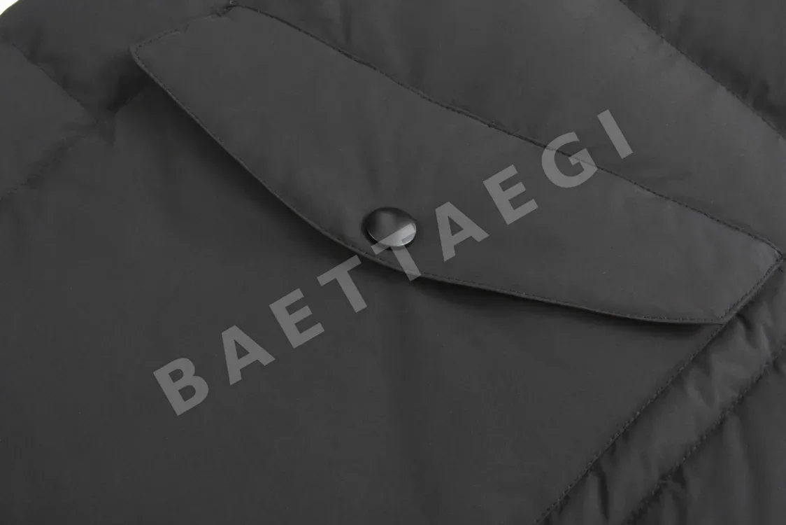 미우미우 가죽 카라 다운 자켓 상세 이미지 8