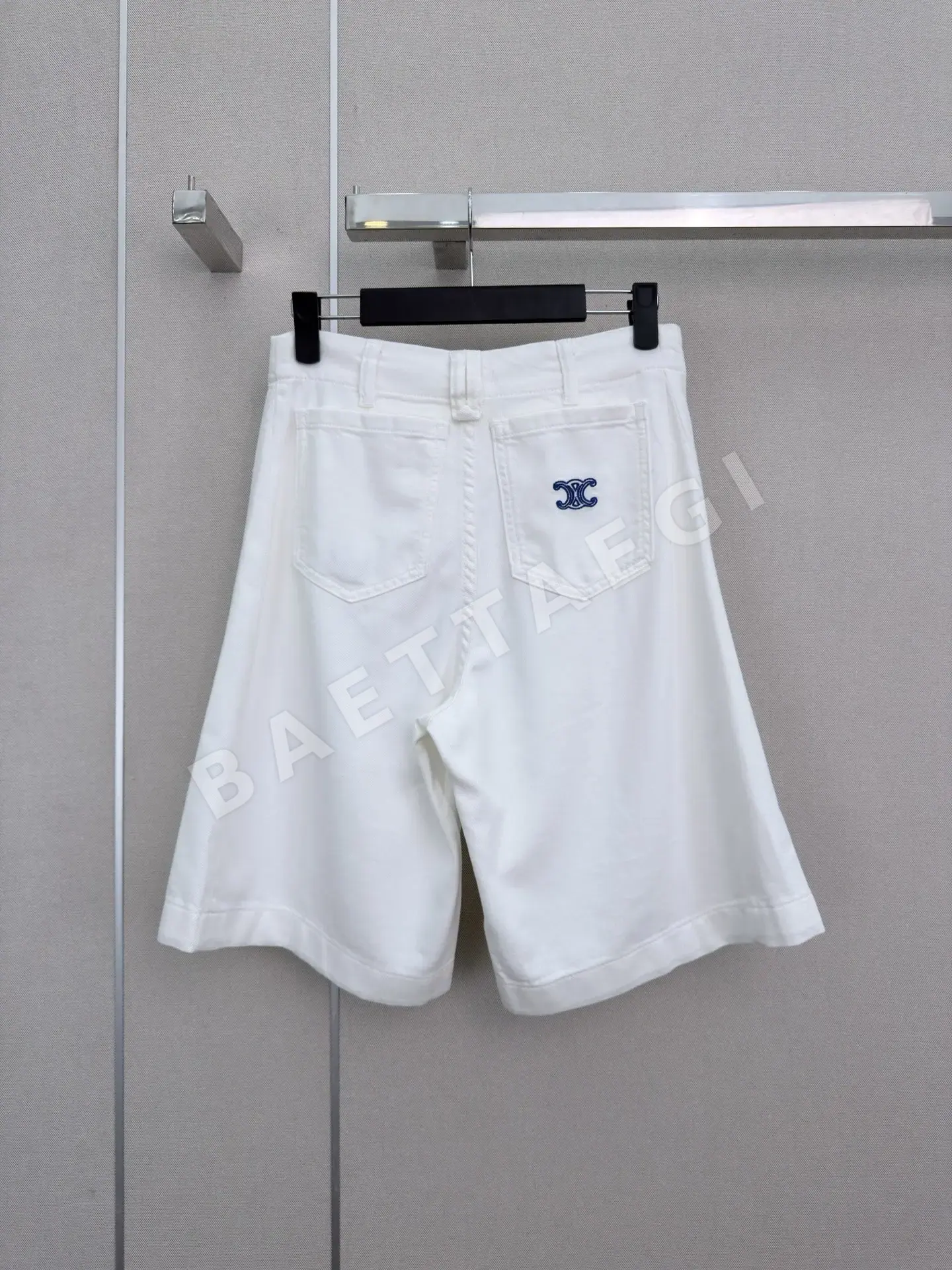 셀린느 자수 포켓 데님 반바지 상세 이미지 7