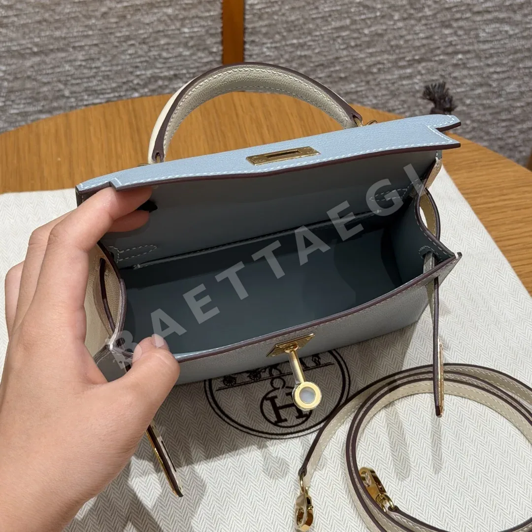 에르메스 미니 켈리 2 가죽 가방 상세 이미지 6