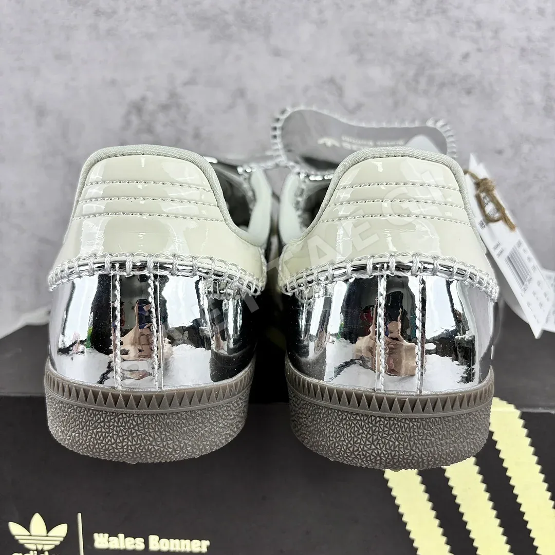 아디다스 [GOD] 삼바 IG8181 200850 Adidas Samba Wales Bonner Silver 상세 이미지 8