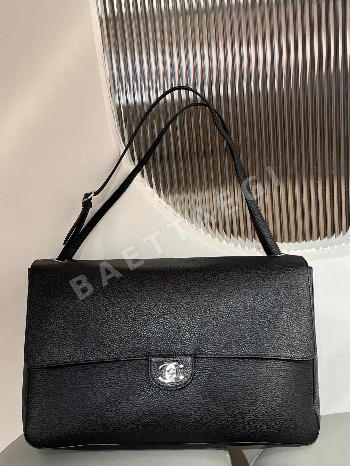 샤넬 지존 맥시 플랩 백(Grained Calfskin, AS6233 상세 이미지 9