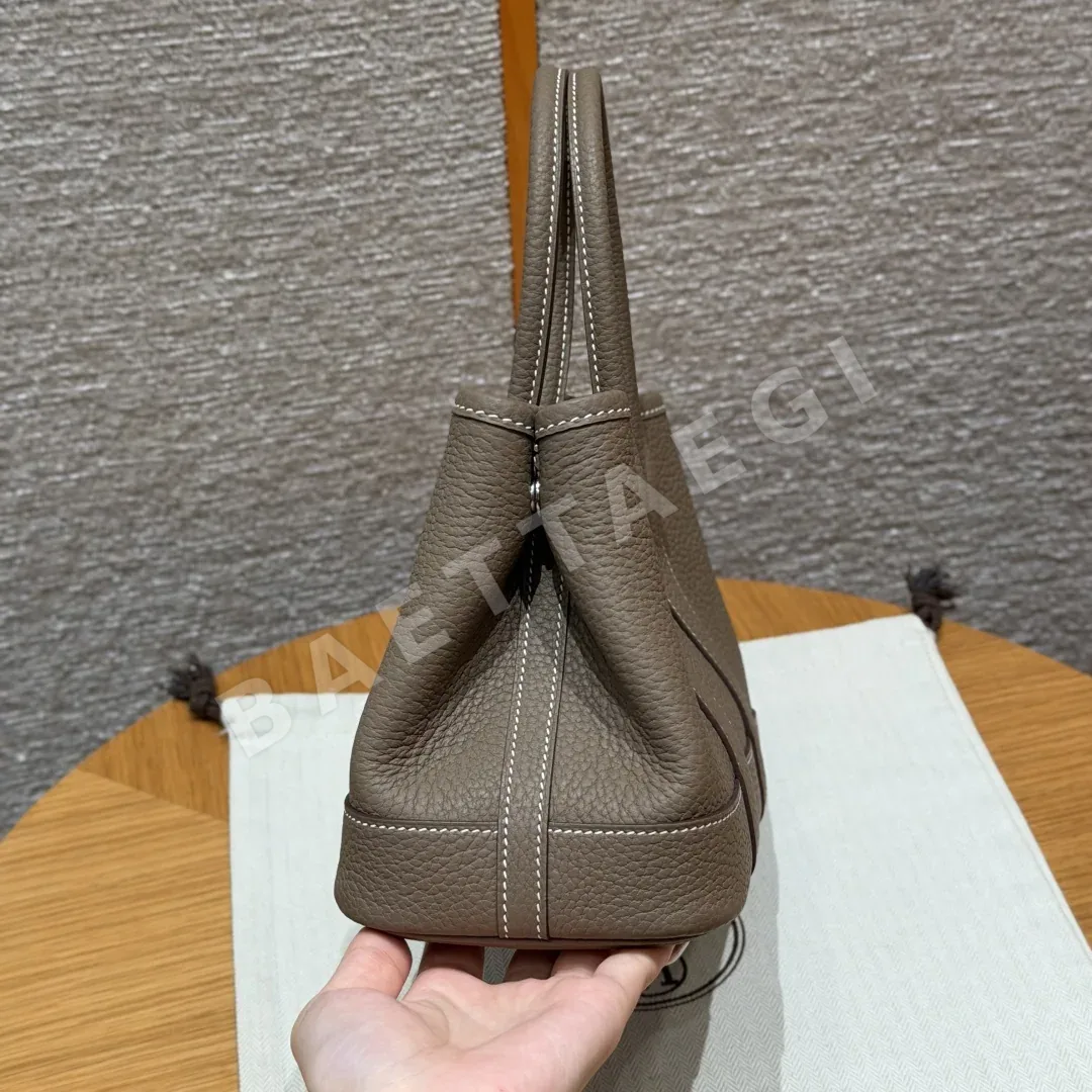 에르메스 가든파티 23 가죽 가방 상세 이미지 3