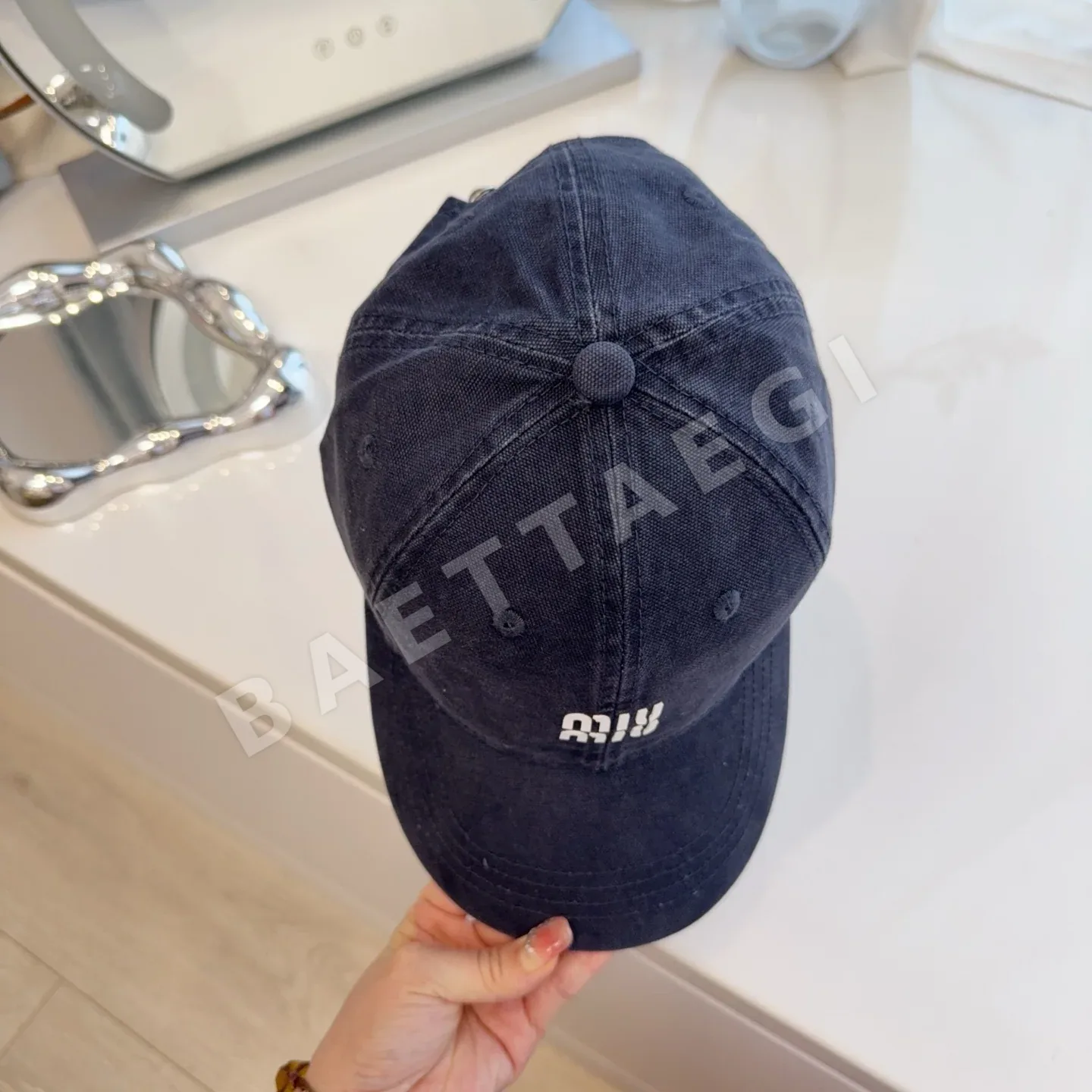 미우미우 모자 80896 Miu Miu Cap 상세 이미지 5