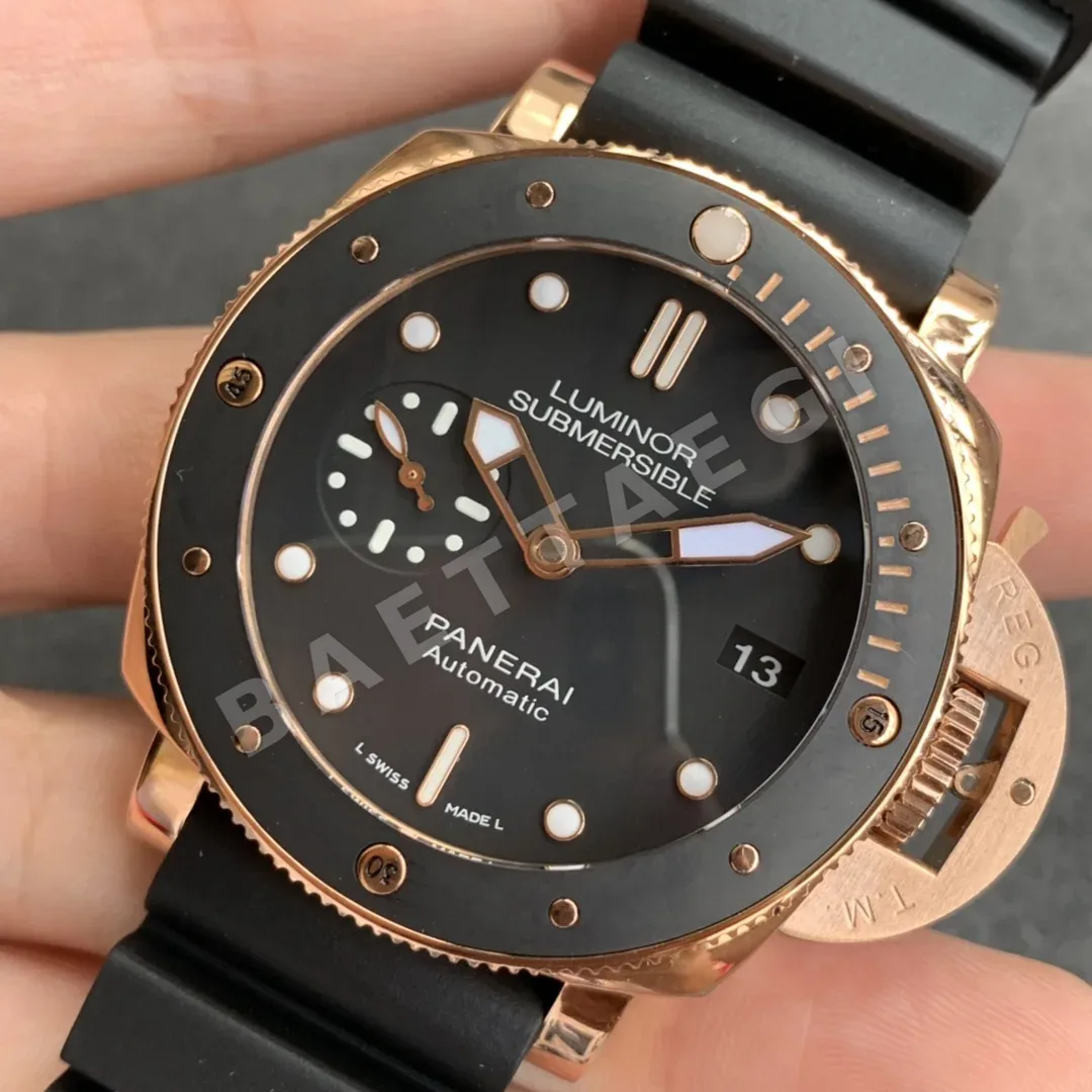 파네라이 PAM684 로즈골드 자동 시계 상세 이미지 3