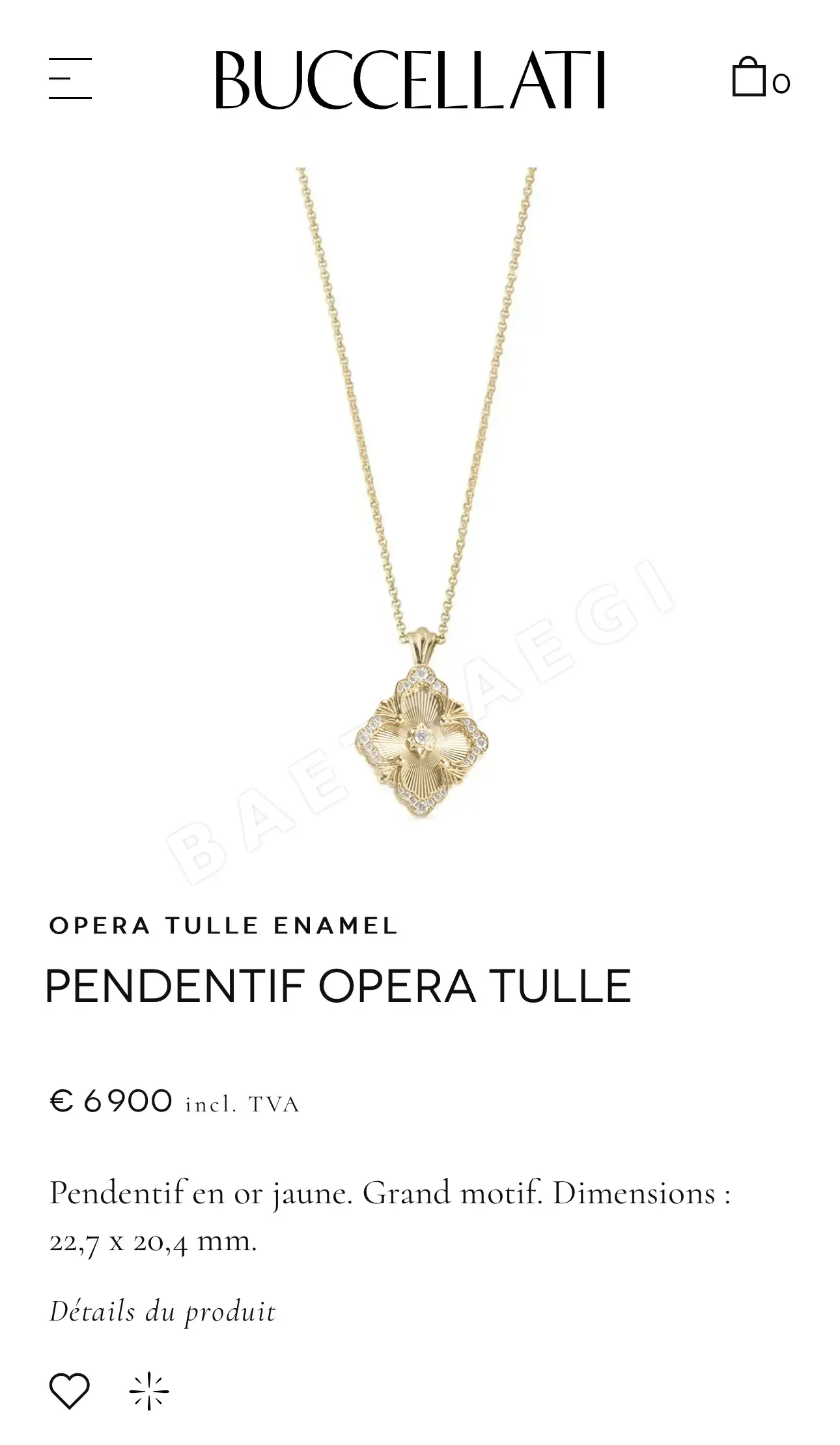 부첼라티 목걸이 64182 Buccellati Necklace 상세 이미지 26
