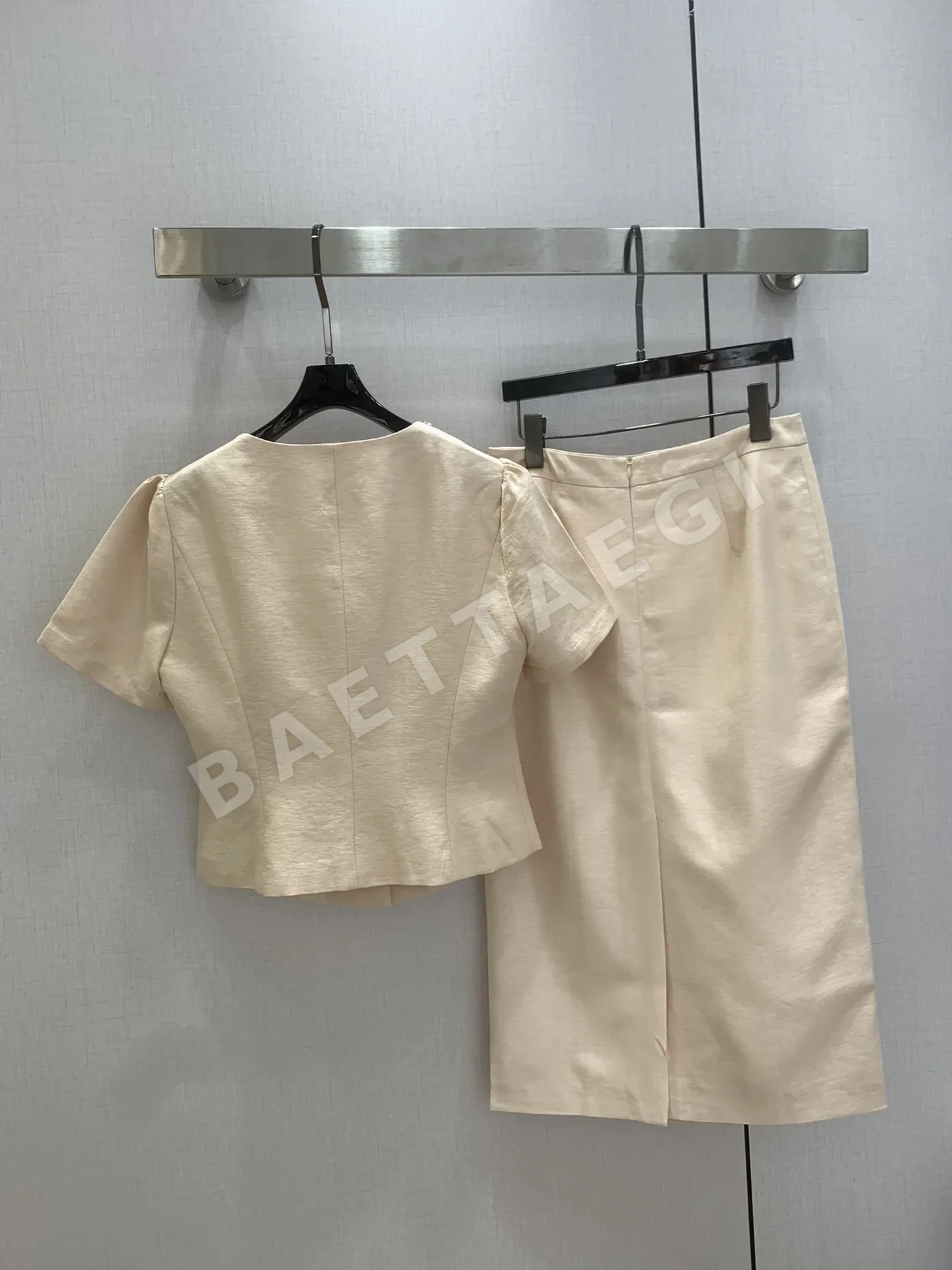발렌티노 스퀘어 넥 롱스 여성 세트 상세 이미지 9