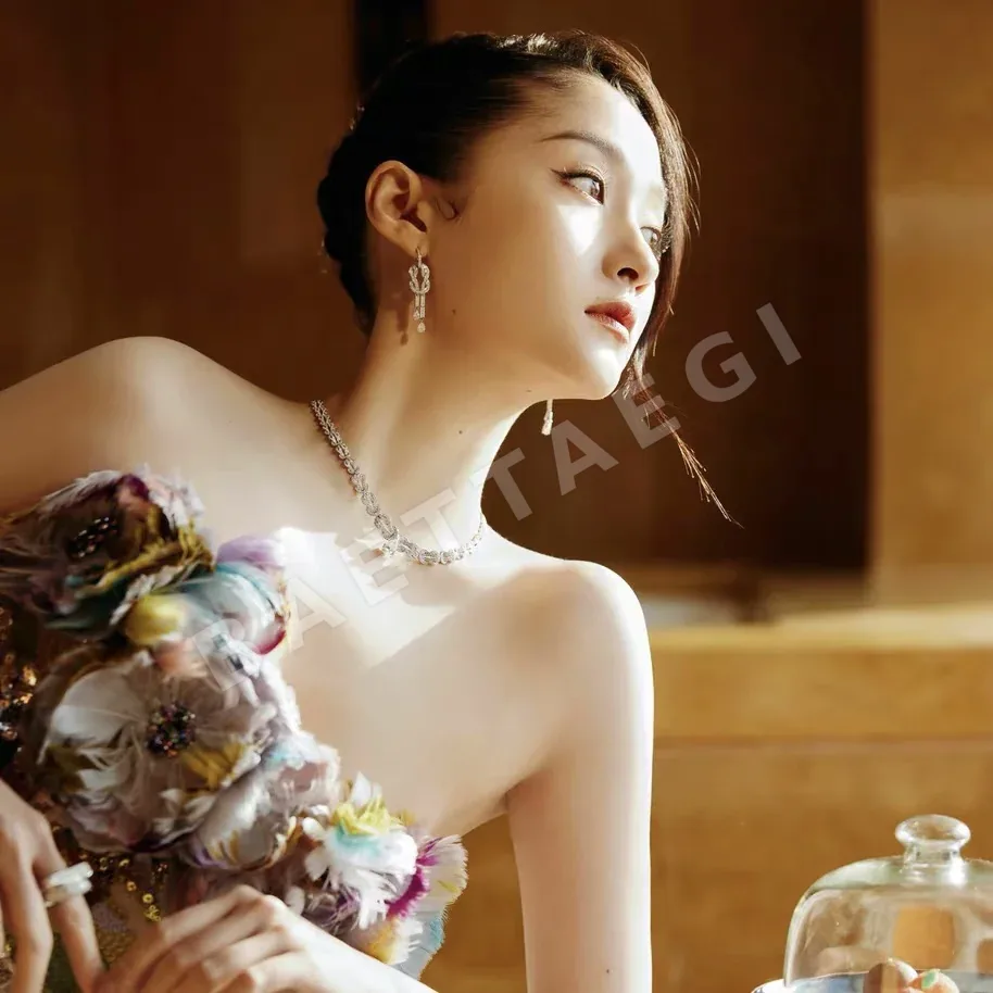 프레드 다이아몬드 태슬 귀걸이 상세 이미지 6