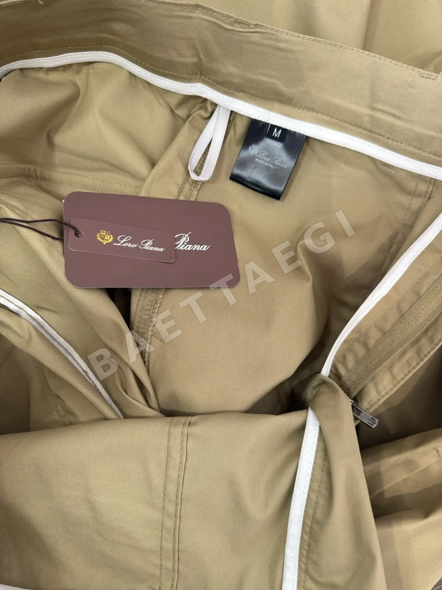 로로피아나 더스틴 빈티지 캐주얼 남성 바지 상세 이미지 10