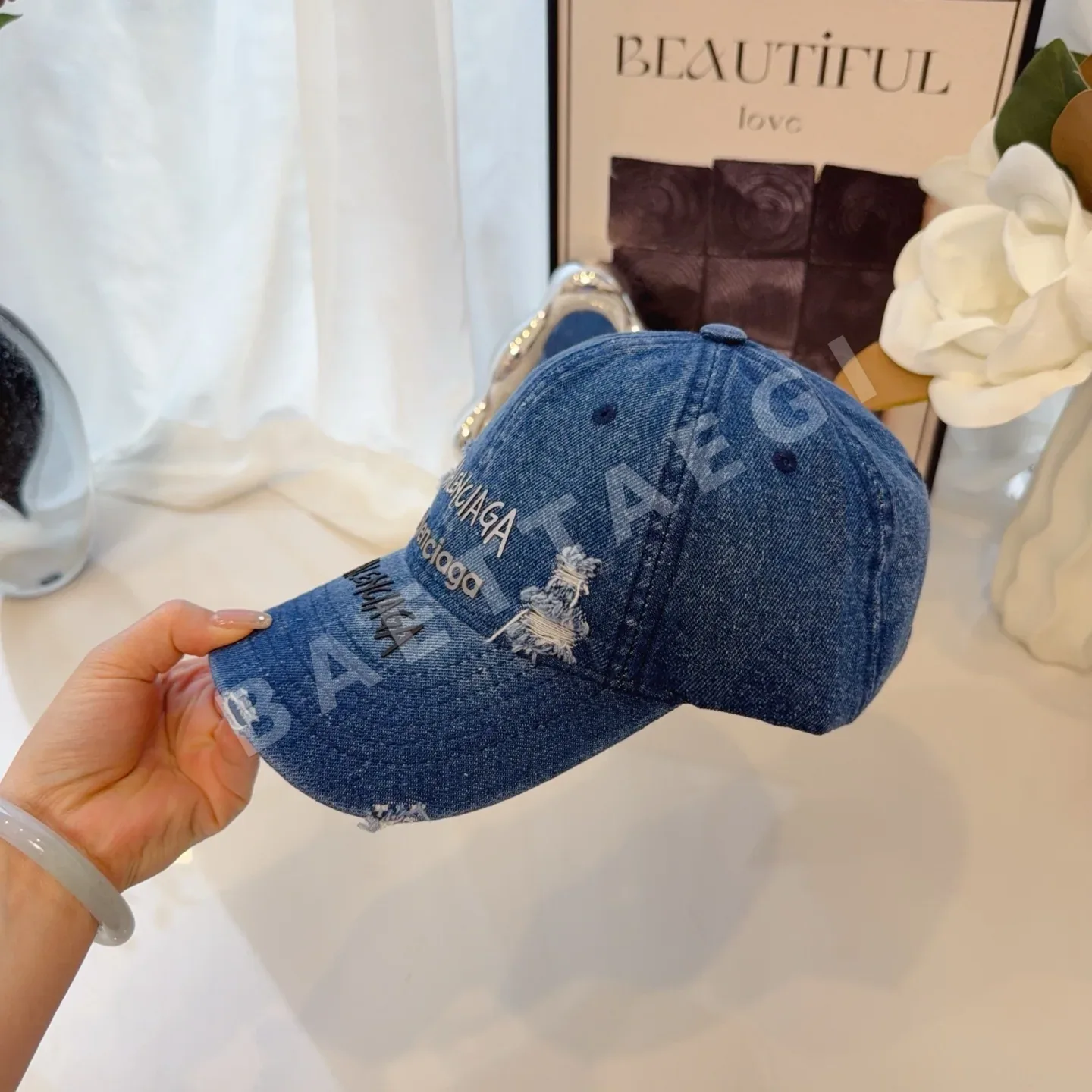 발렌시아가 모자 81696 Balenciaga Cap 상세 이미지 3