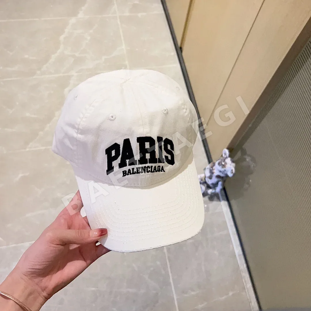 발렌시아가 자수 베이스볼 캡 상세 이미지 4
