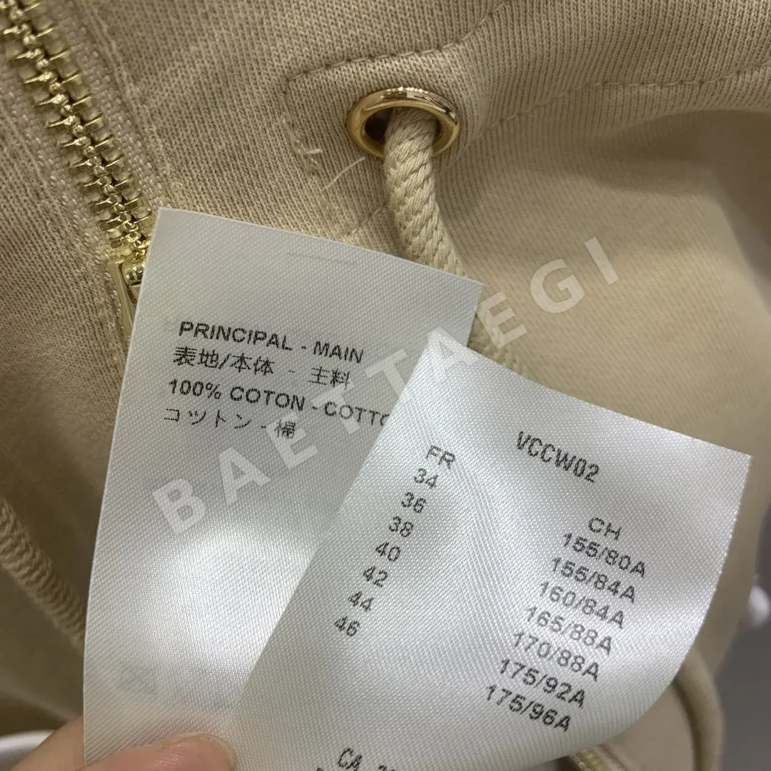 루이비통 베이지 로고 패치워크 포켓 민소매 원피스 상세 이미지 8