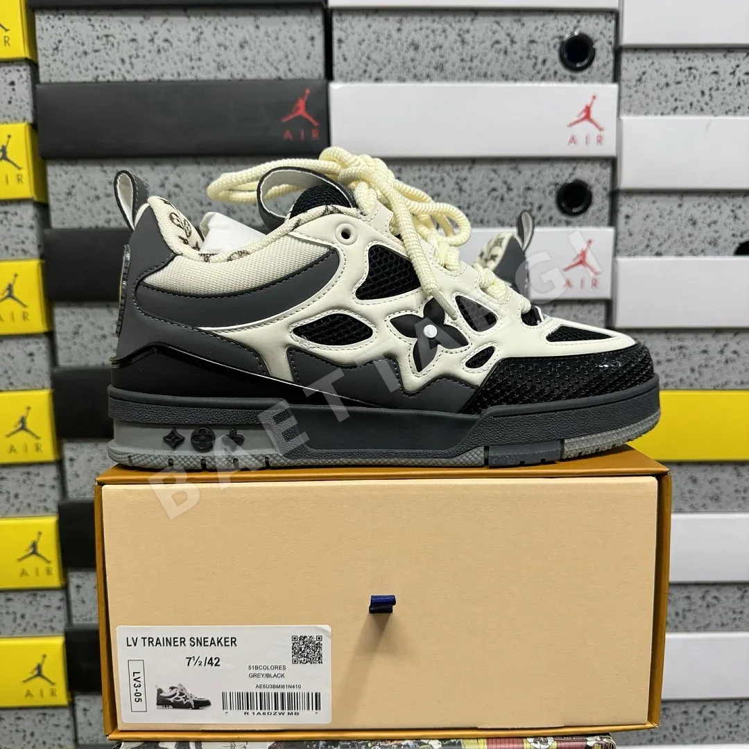 루이비통 [D1] 3 5 아이보리 그레이 205859 Louis Vuitton 3-5